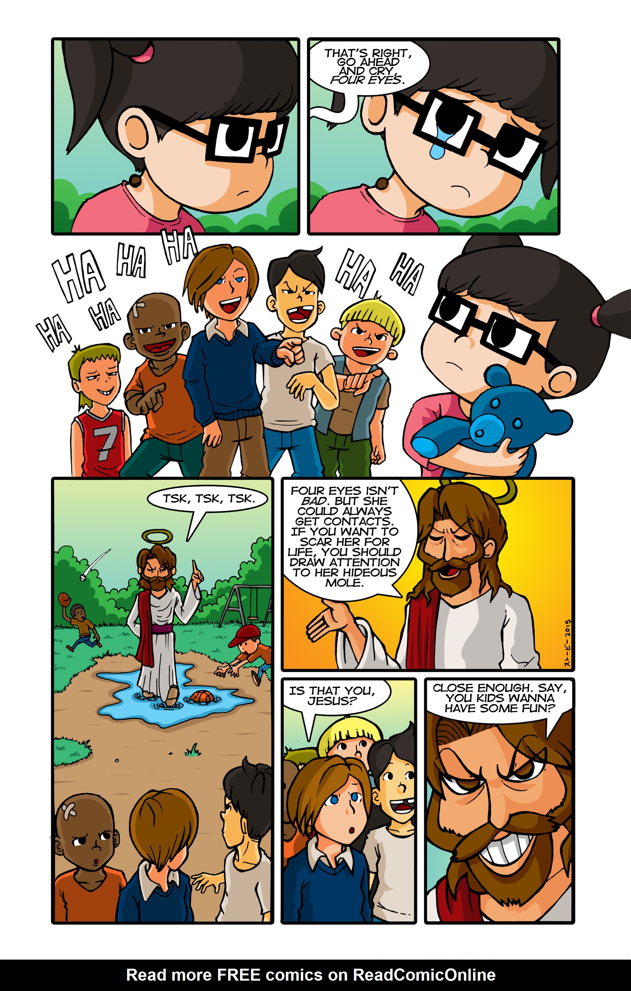 Read online Evil Jesus comic -  Issue #1 - 8