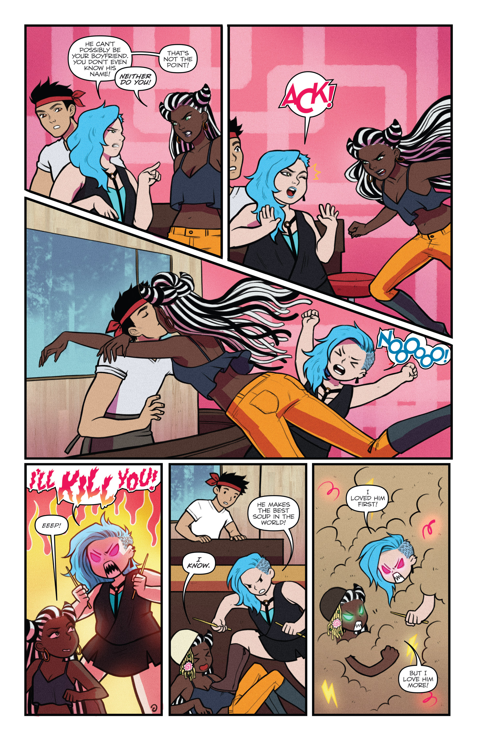 Read online Jem and The Holograms comic -  Issue # _Special - Valentine's Day - 17