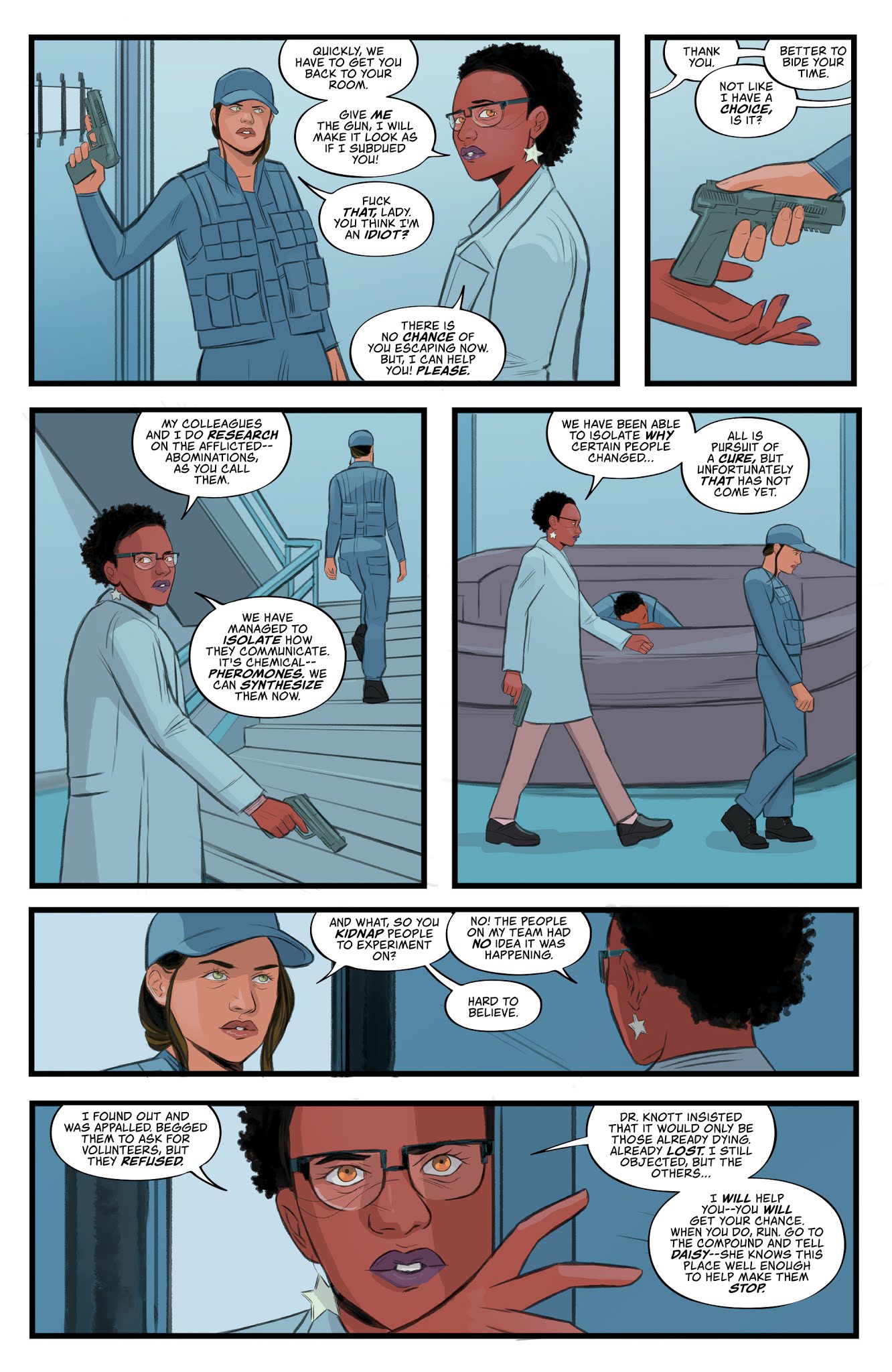 Read online The Wilds comic -  Issue #3 - 16