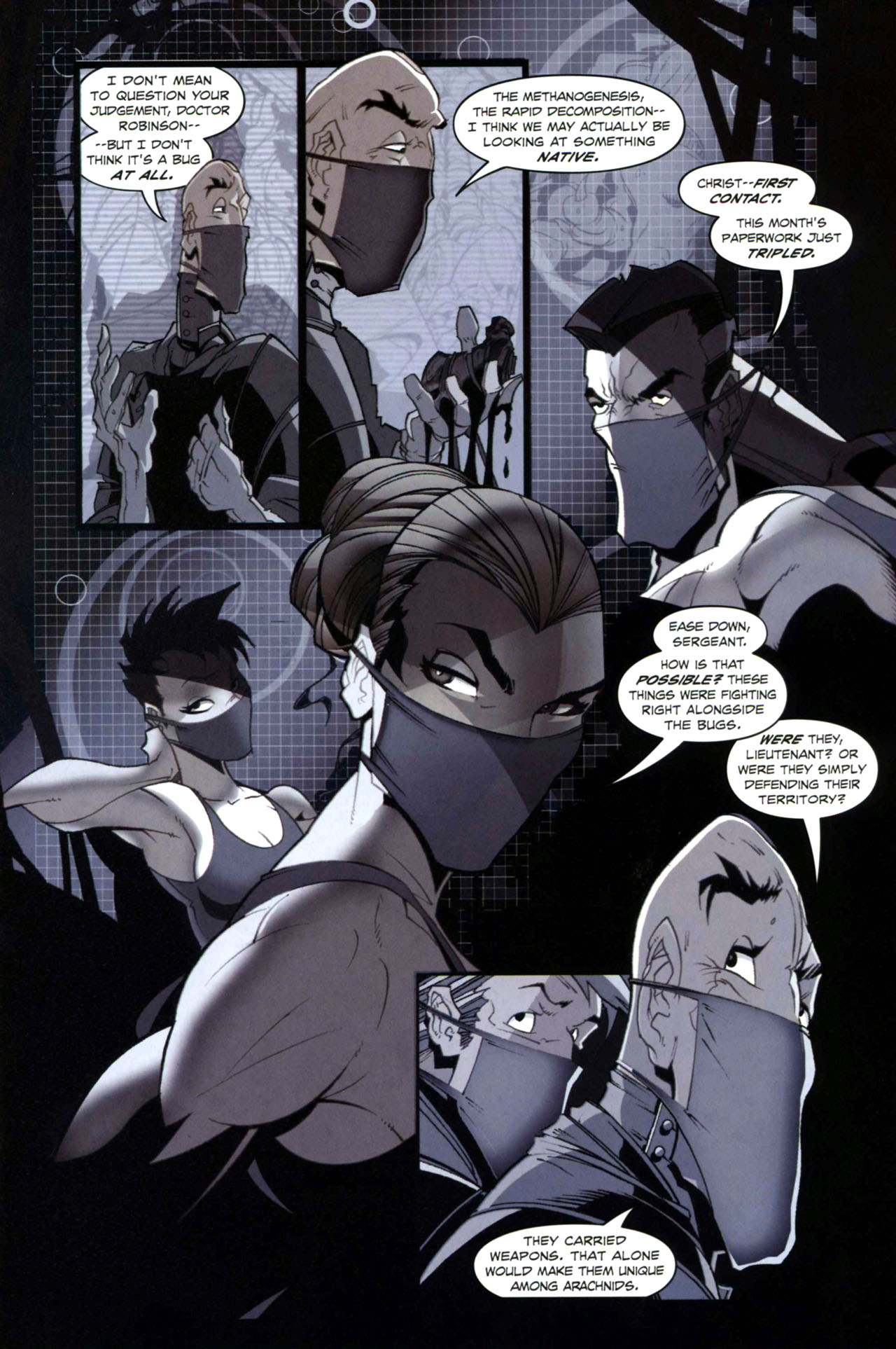 Read online Starship Troopers (2007) comic -  Issue #6 - 7