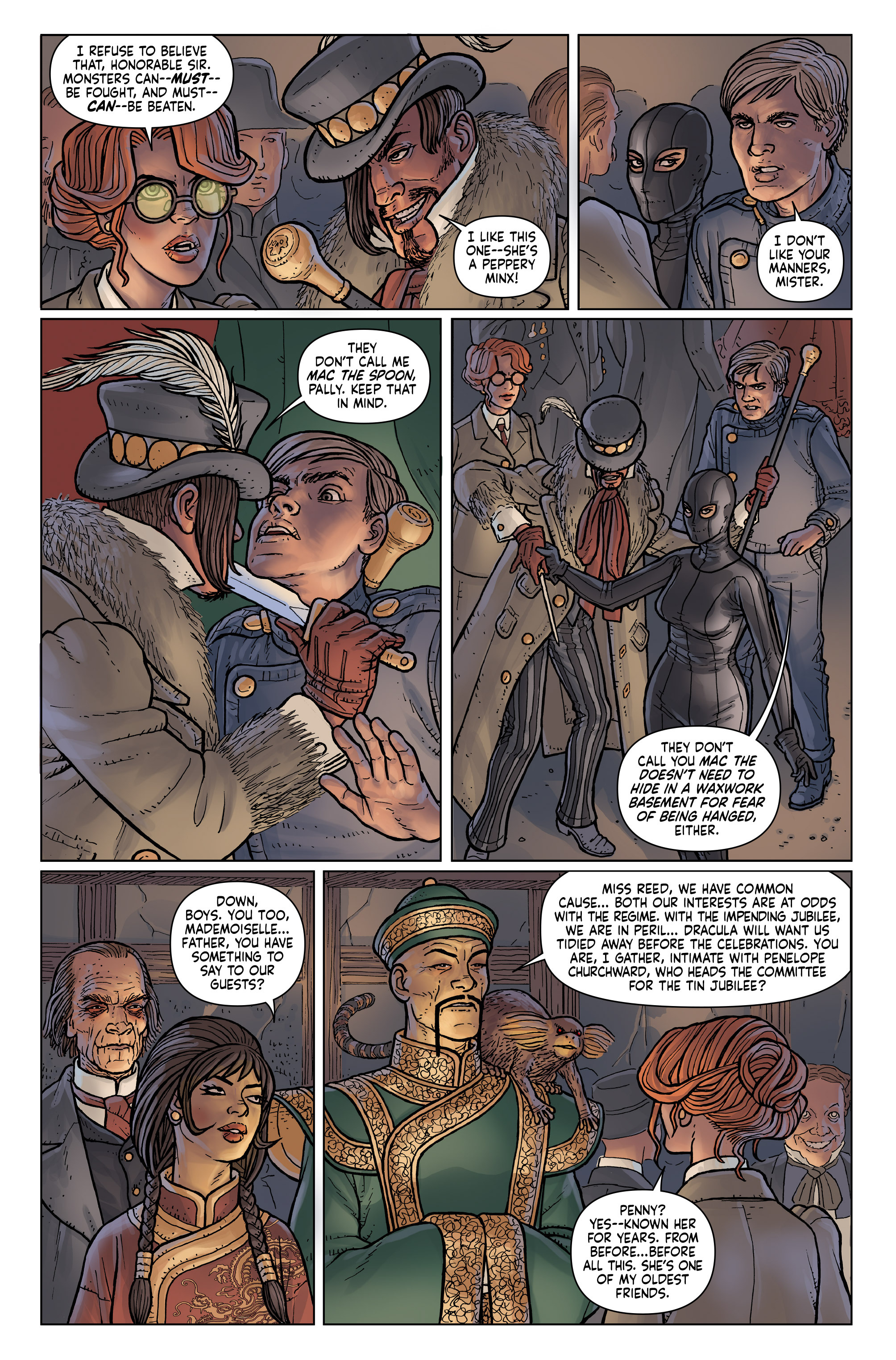 Read online Anno Dracula comic -  Issue #2 - 20