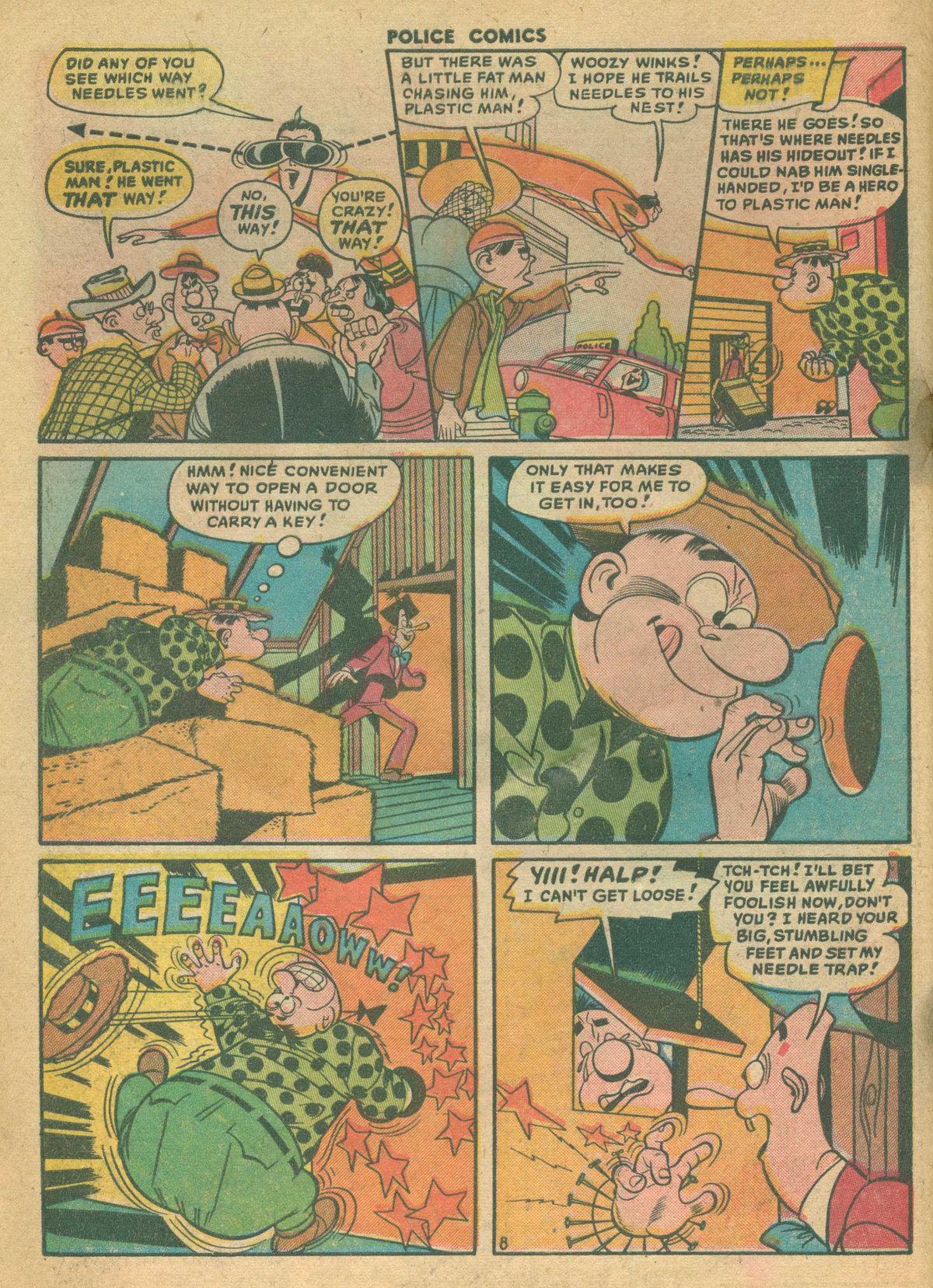 Read online Police Comics comic -  Issue #99 - 10