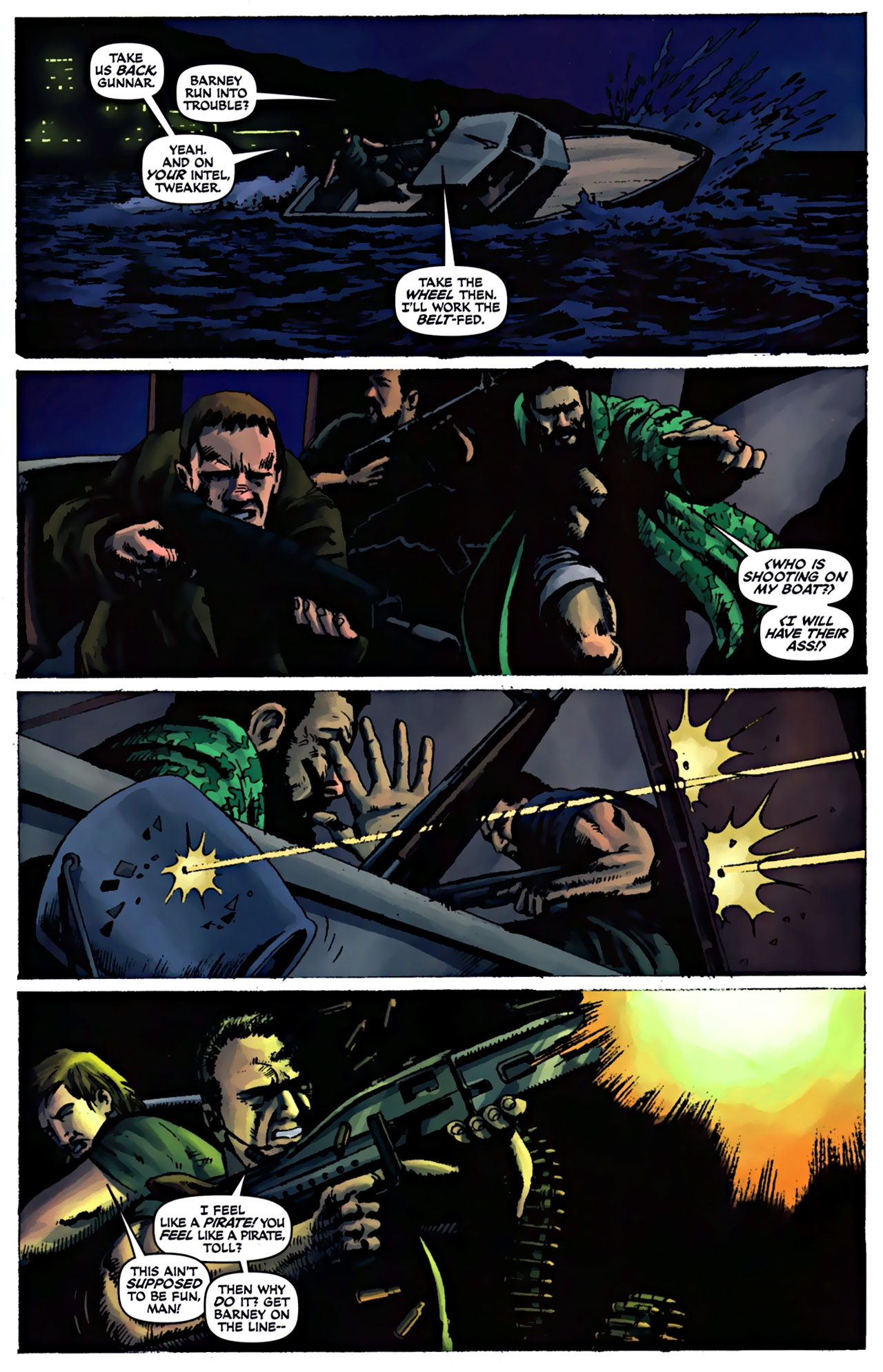 Read online The Expendables comic -  Issue #4 - 8