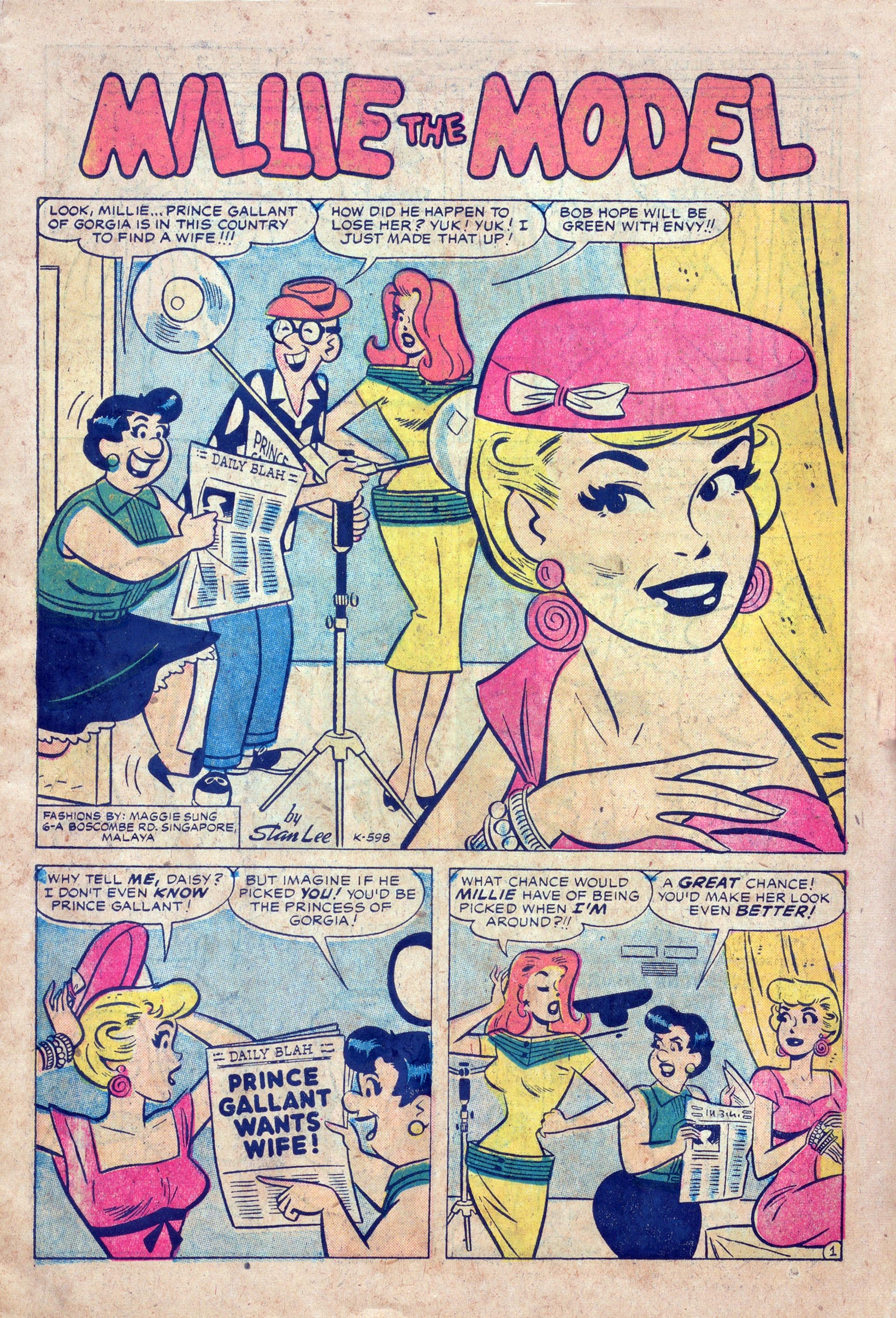 Read online Millie the Model comic -  Issue #71 - 3