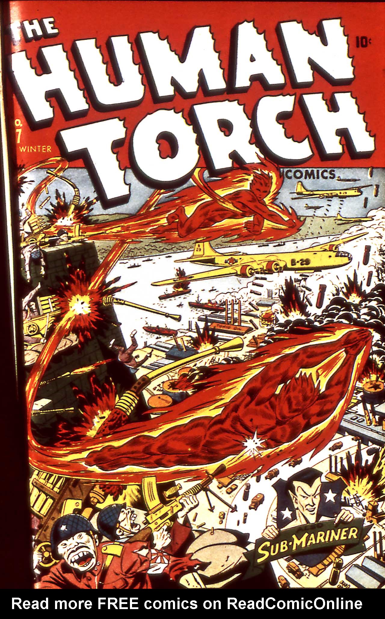 Read online The Human Torch (1940) comic -  Issue #17 - 2