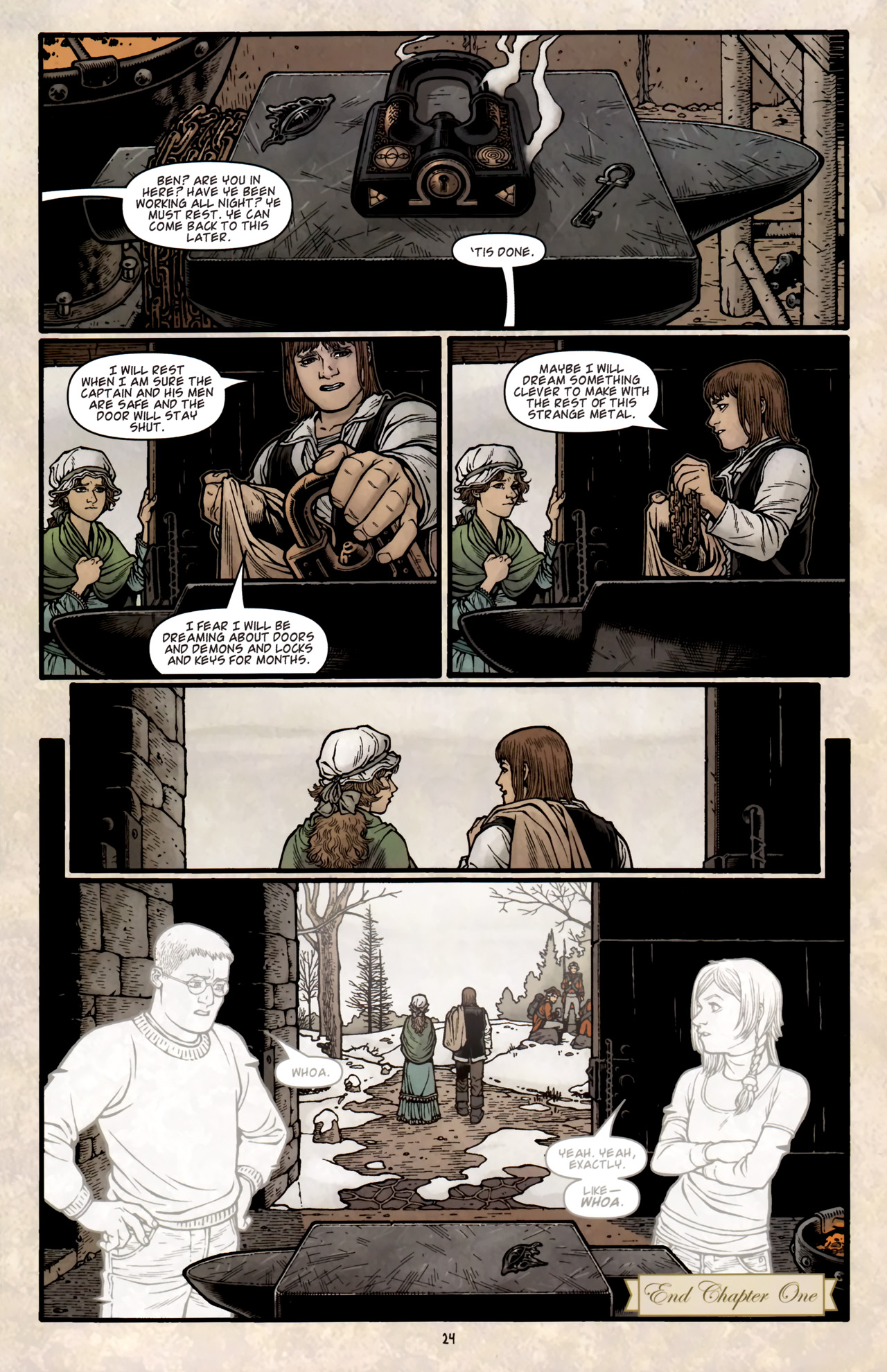 Read online Locke & Key: Clockworks comic -  Issue #1 - 24