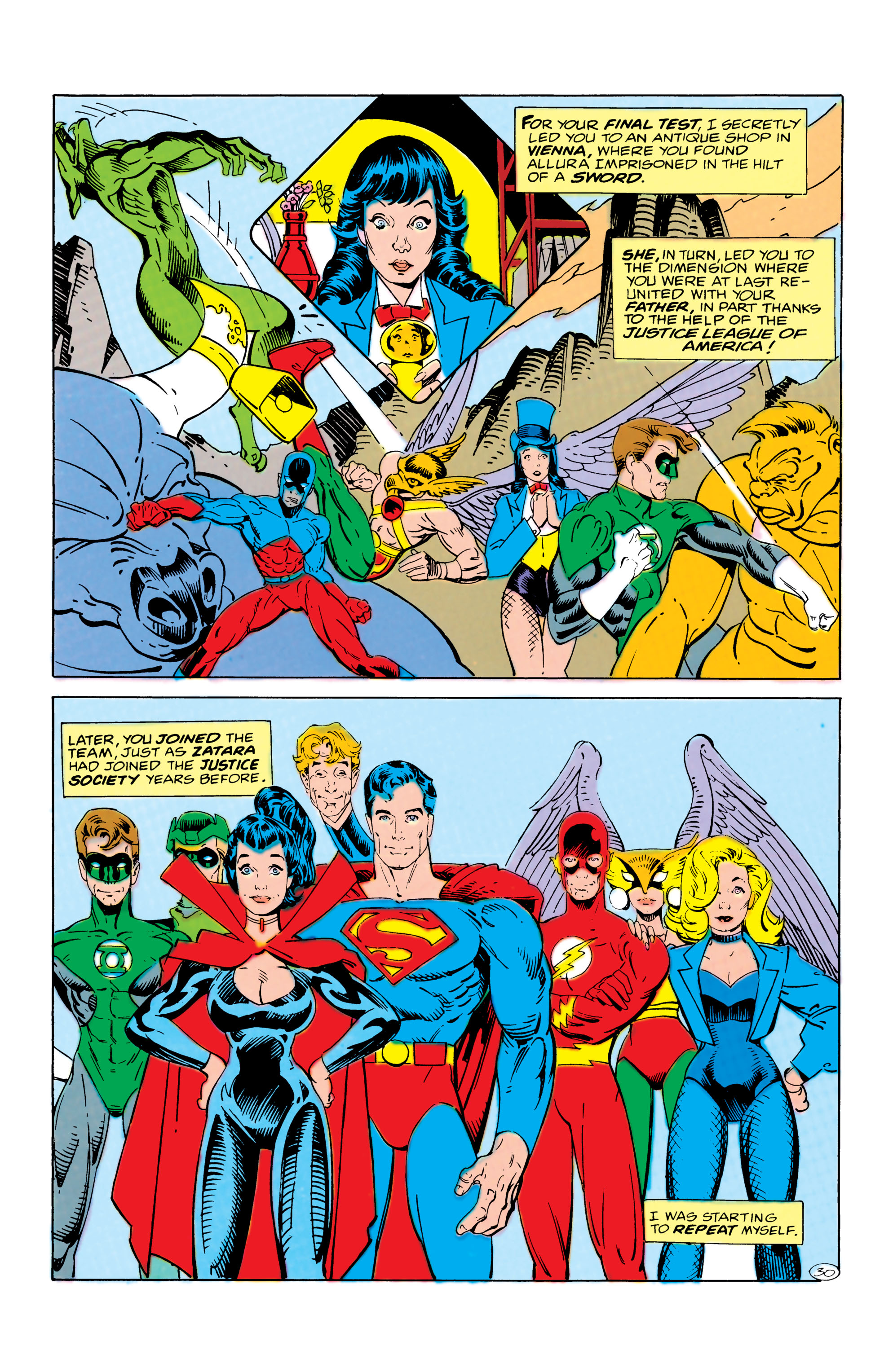 Read online Secret Origins (1986) comic -  Issue #27 - 31