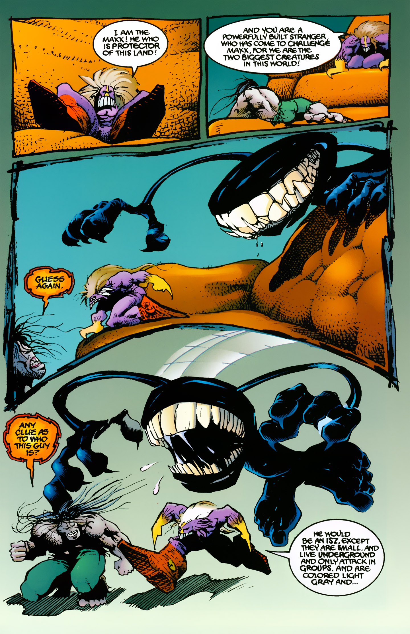 Read online The Maxx (1993) comic -  Issue #7 - 12