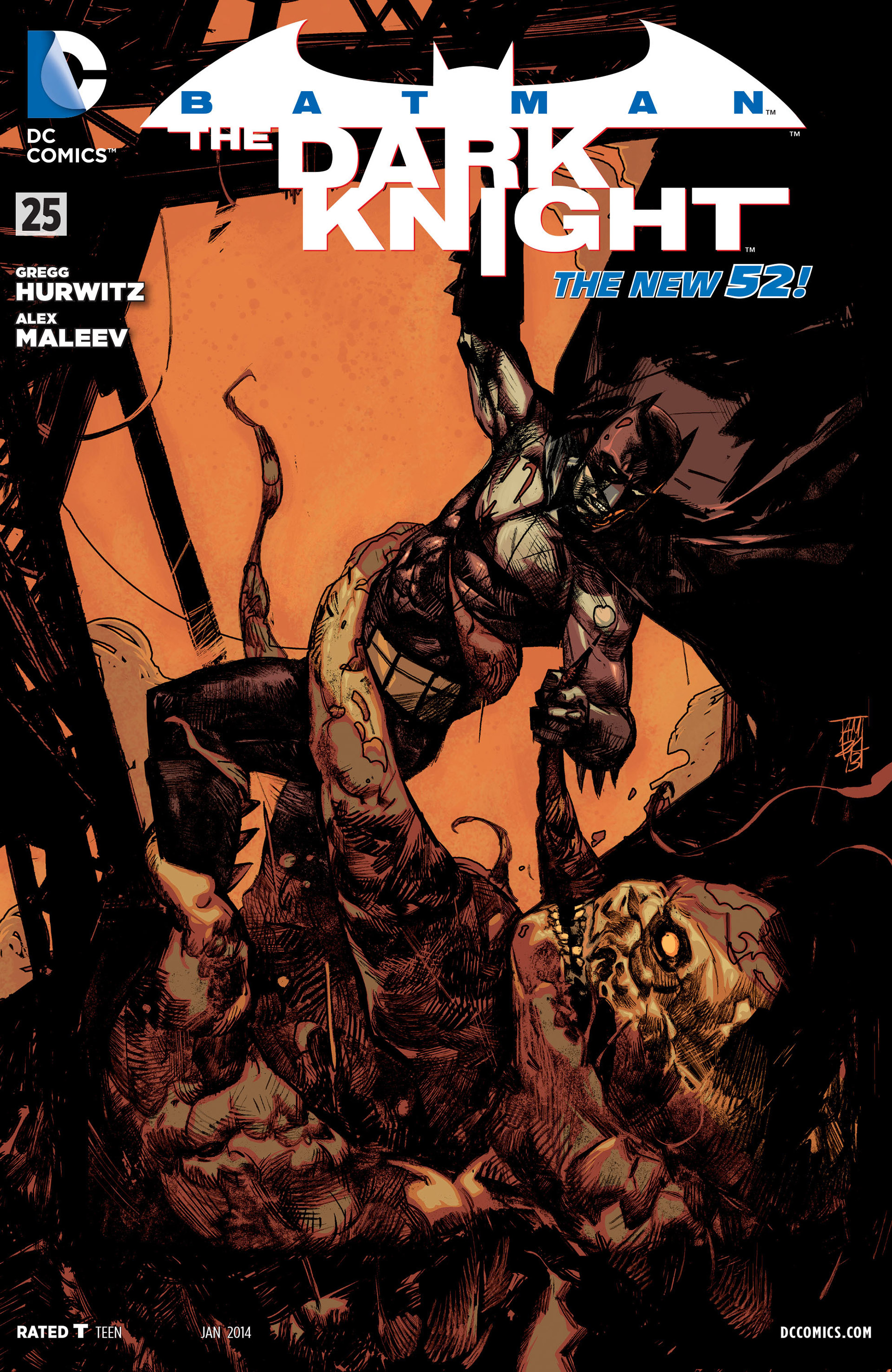 Read online Batman: The Dark Knight [II] (2011) comic -  Issue #25 - 1