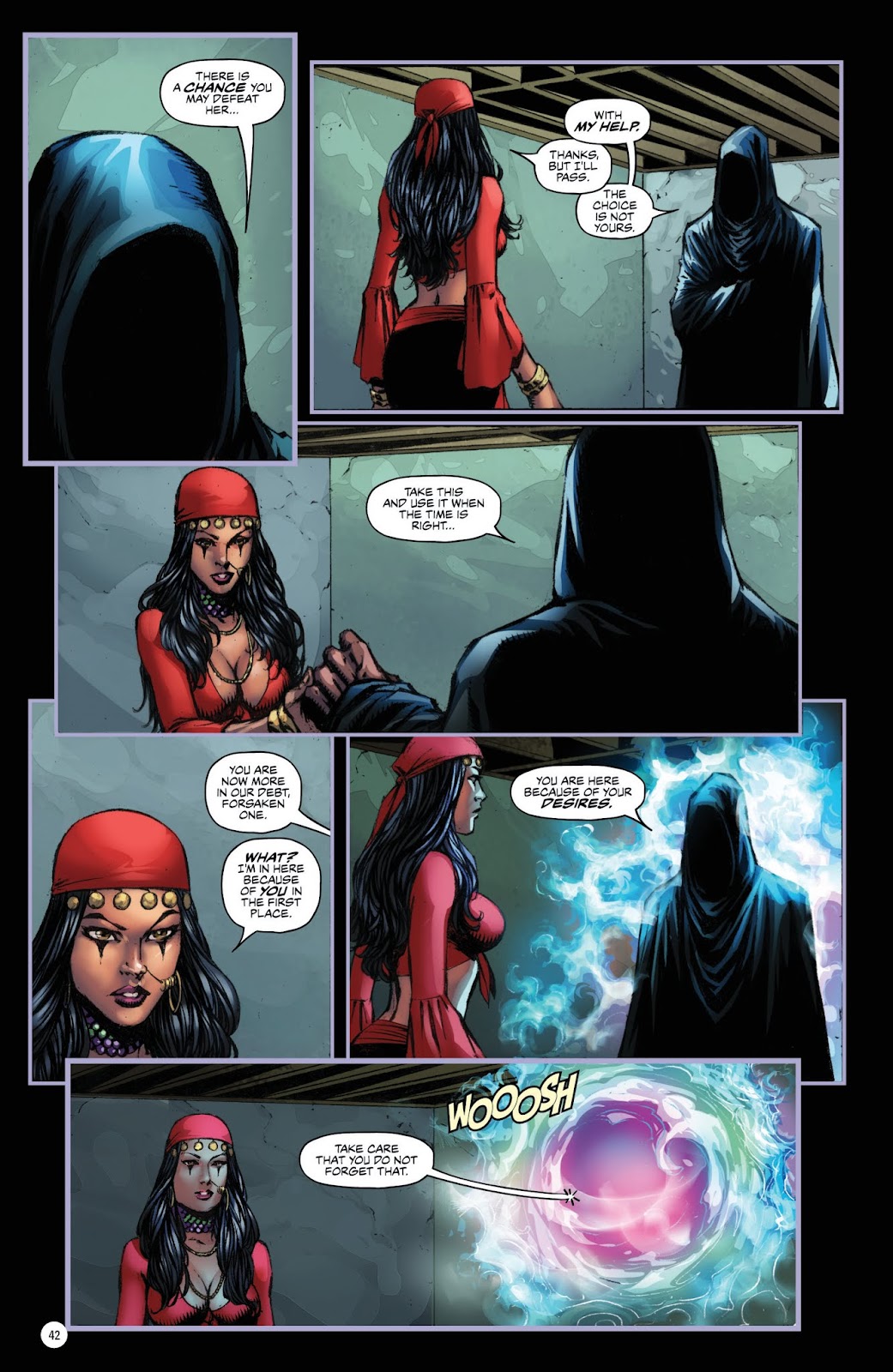 Grimm Fairy Tales: Tarot issue TPB (Part 1) - Page 43