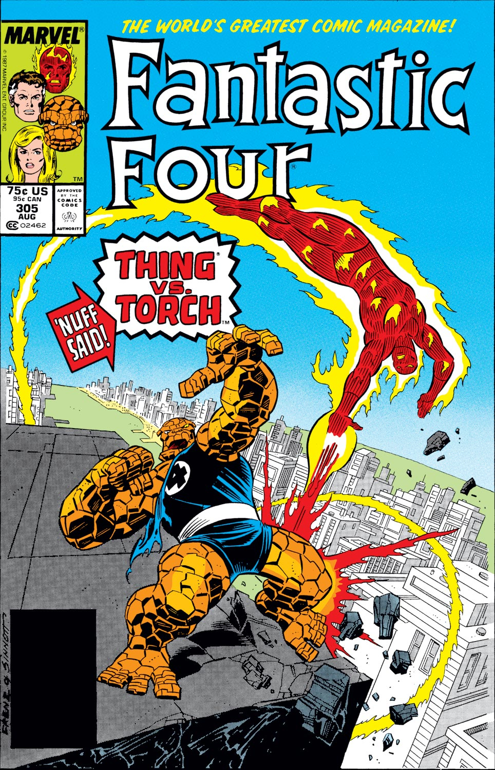 Read online Fantastic Four (1961) comic -  Issue #305 - 1