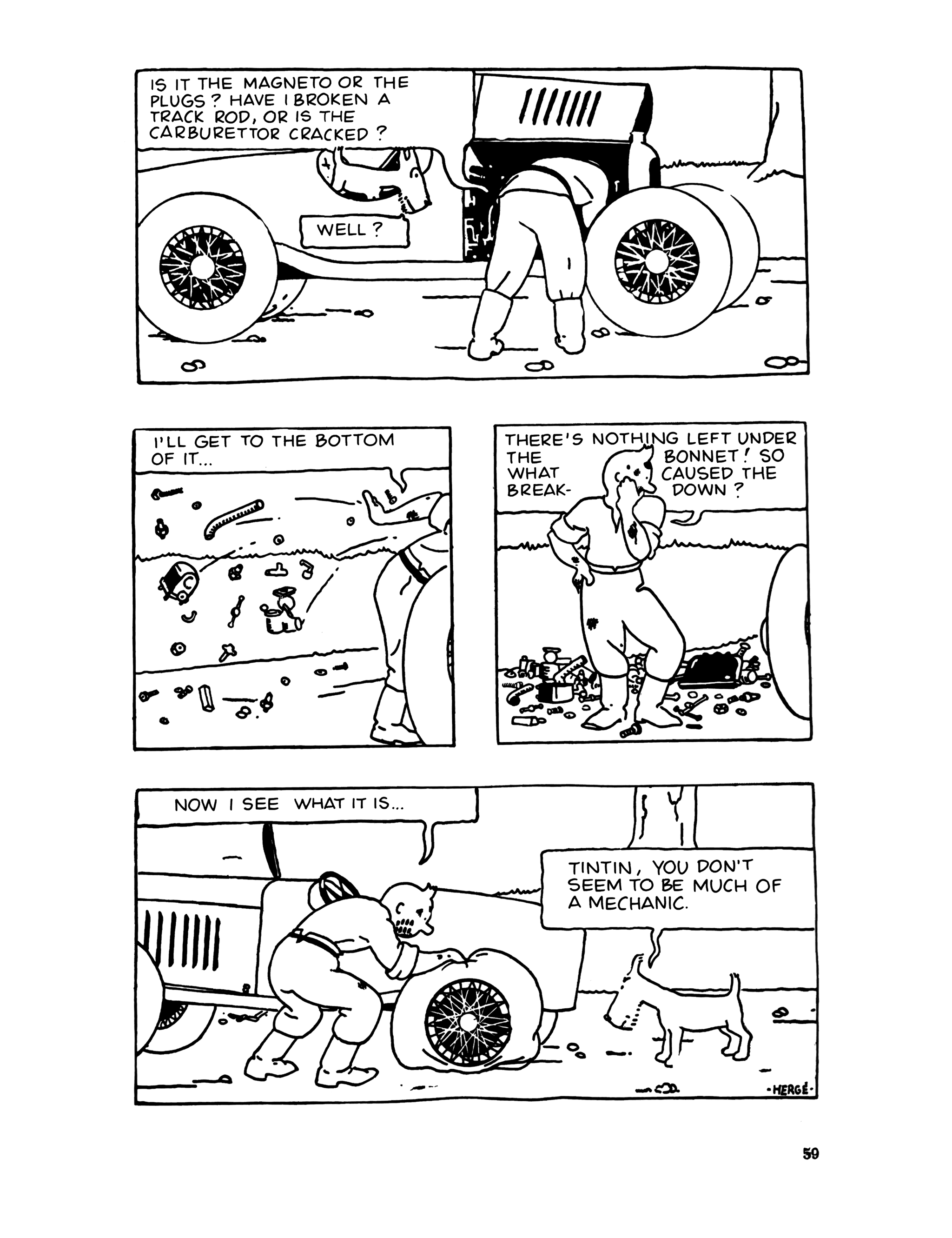 Read online The Adventures of Tintin comic -  Issue #1 - 63