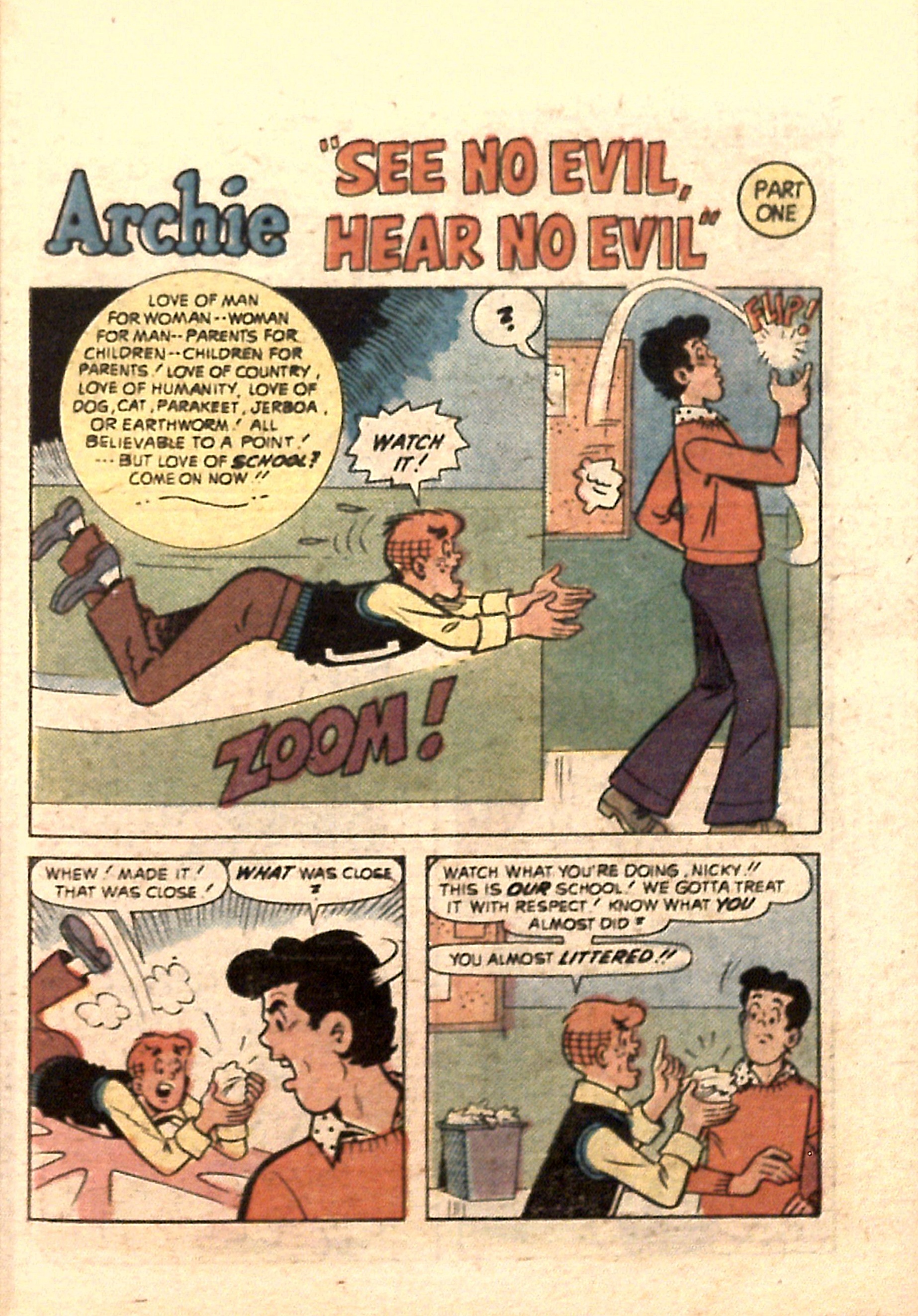 Read online Archie...Archie Andrews, Where Are You? Digest Magazine comic -  Issue #18 - 23