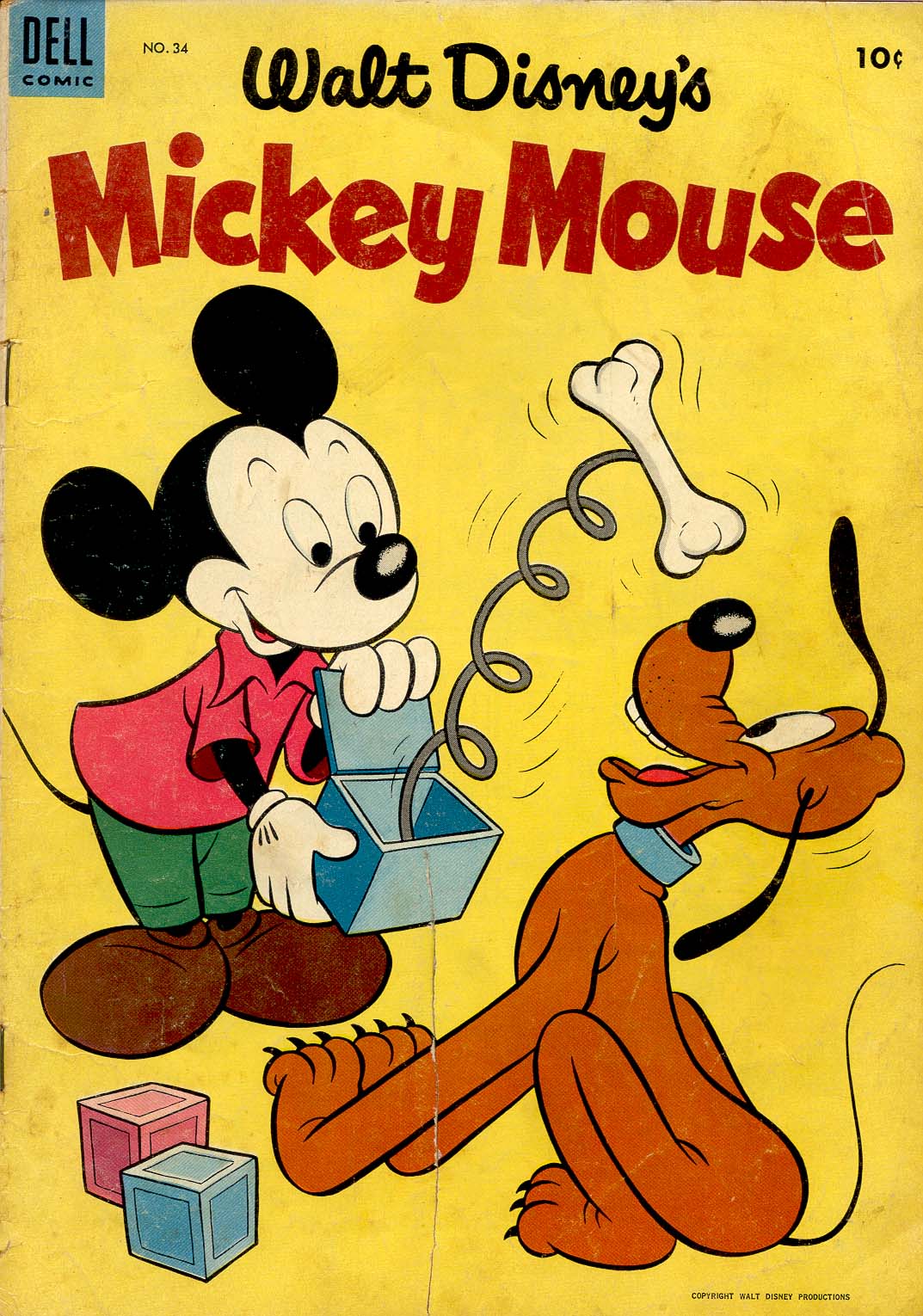Read online Walt Disney's Mickey Mouse comic -  Issue #34 - 1