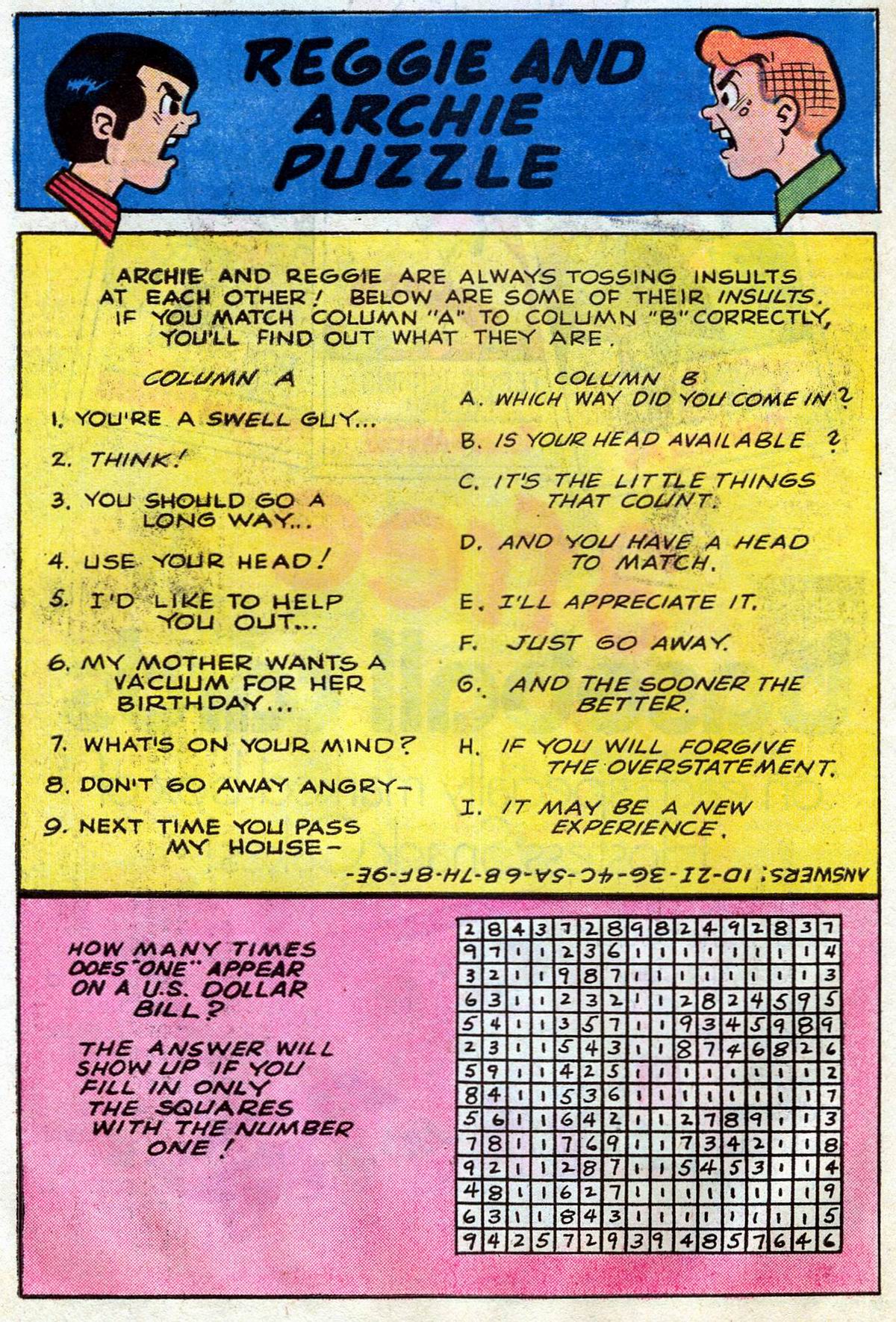 Read online Reggie and Me (1966) comic -  Issue #80 - 8