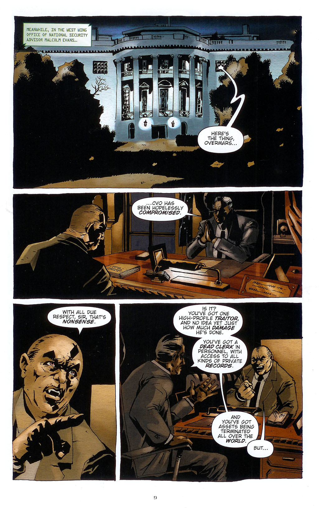Read online CVO: Covert Vampiric Operations - Rogue State comic -  Issue #2 - 10