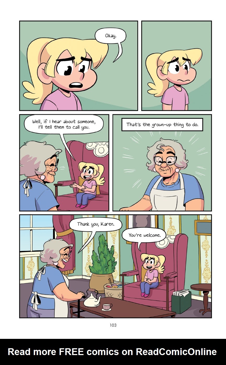 Read online Baby-Sitters Little Sister comic -  Issue #4 - 111