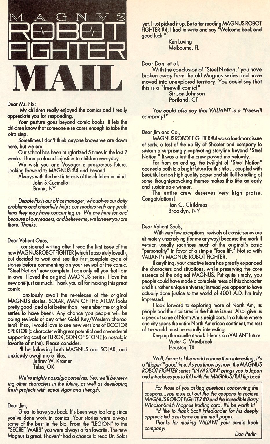 Read online Magnus Robot Fighter (1991) comic -  Issue #6 - 22
