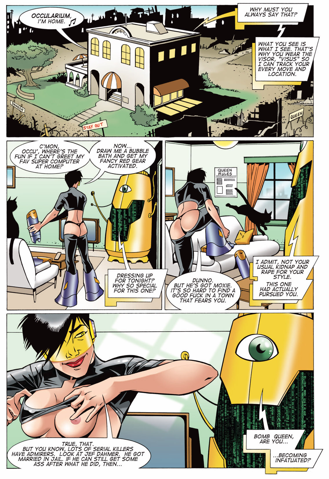 Read online Bomb Queen II: Queen of Hearts comic -  Issue #1 - 9