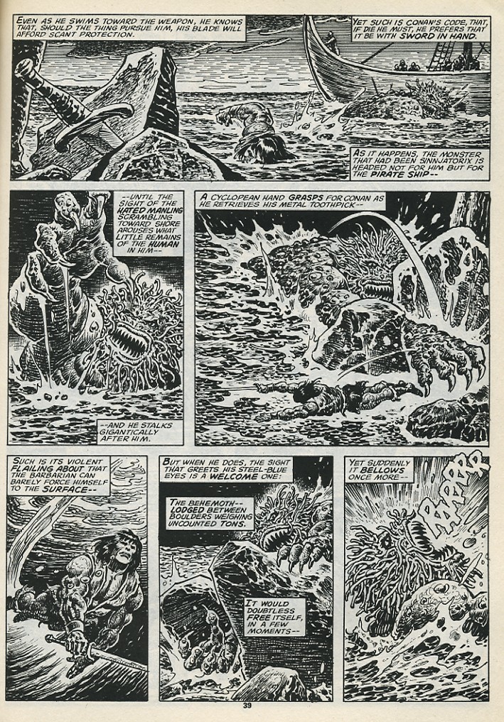 The Savage Sword Of Conan issue 199 - Page 41