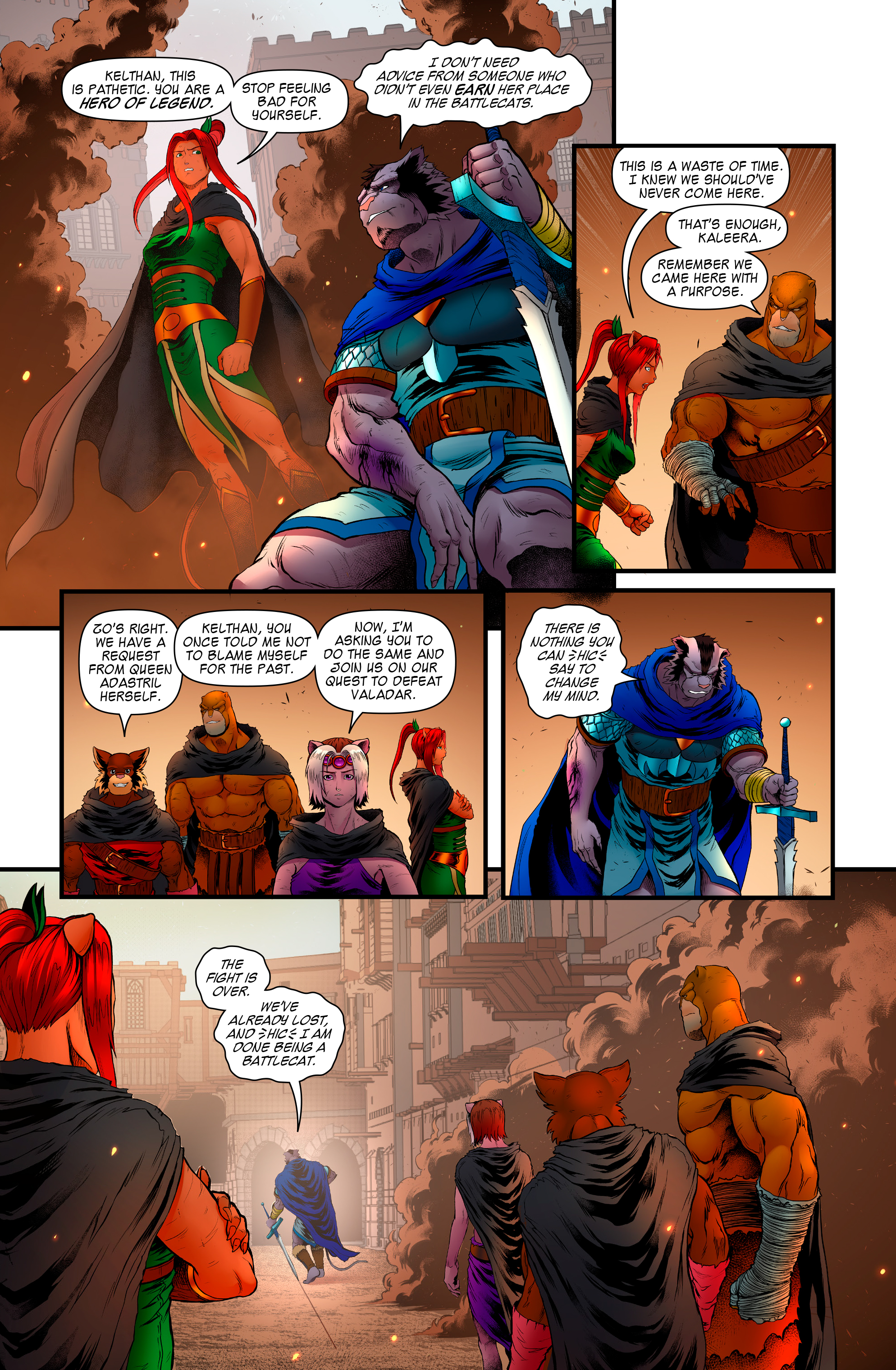 Read online Battlecats (2021) comic -  Issue #1 - 11