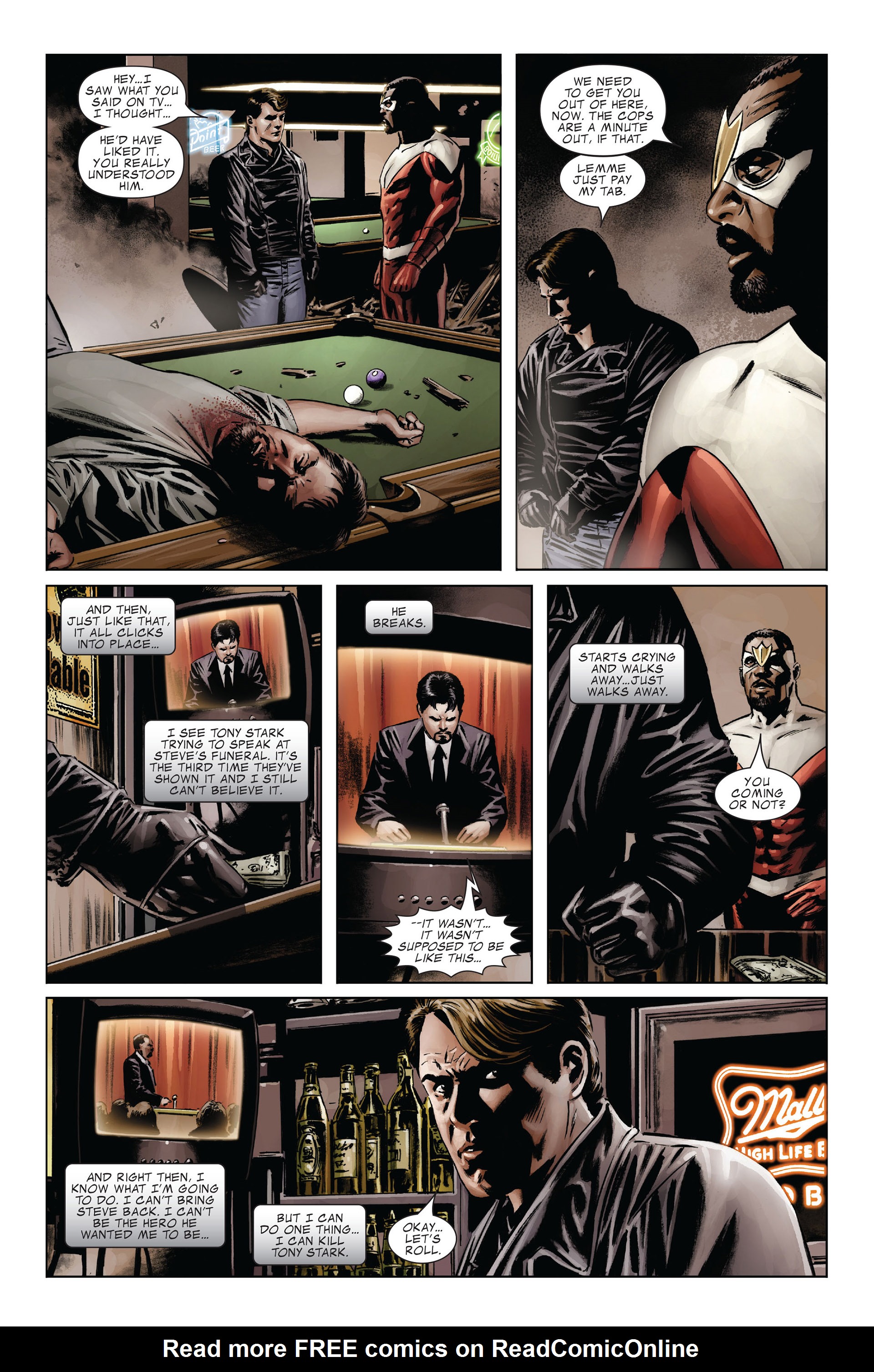 Read online Death of Captain America: The Death of the Dream comic -  Issue # TPB (Part 1) - 60