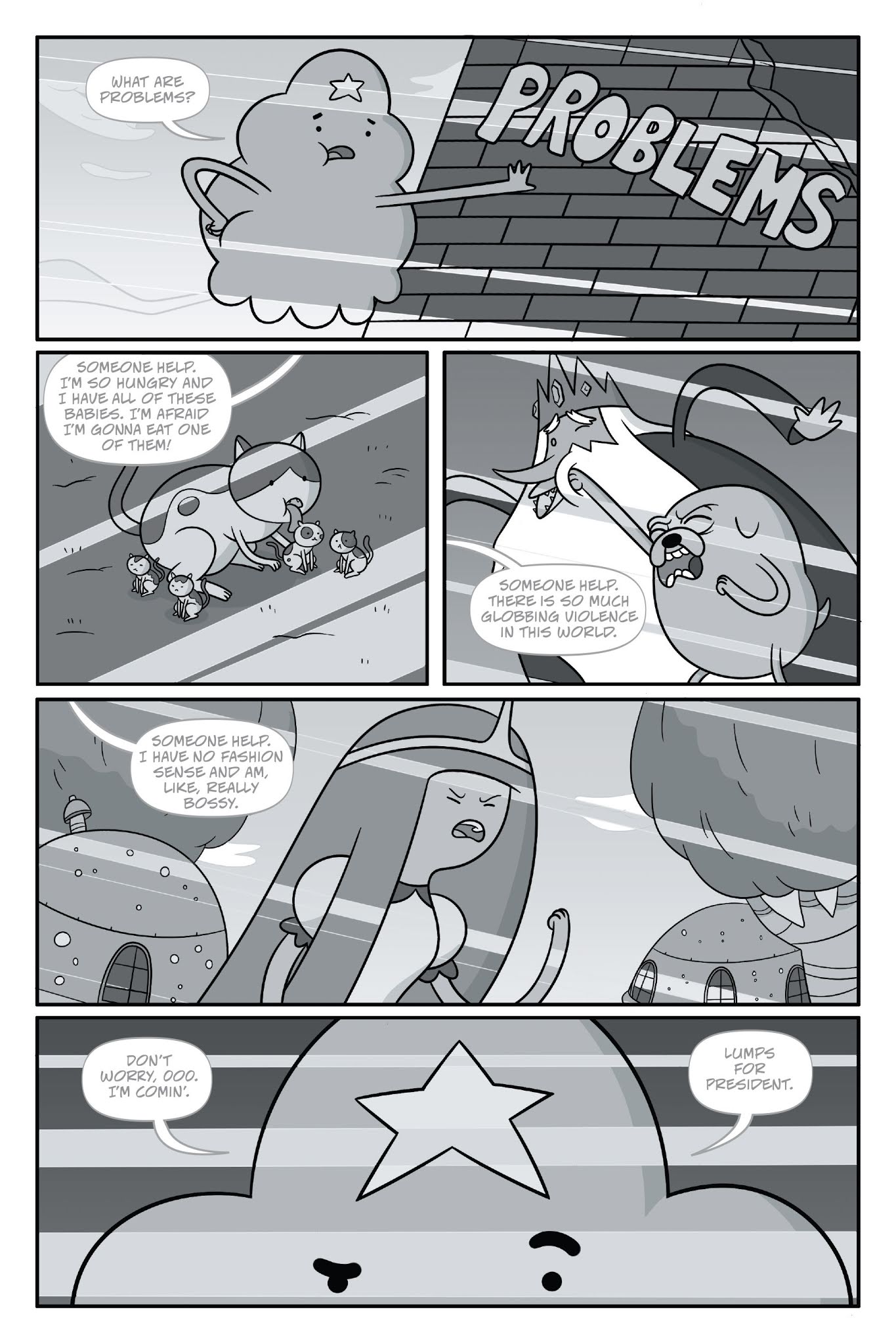 Read online Adventure Time: President Bubblegum comic -  Issue # TPB - 44