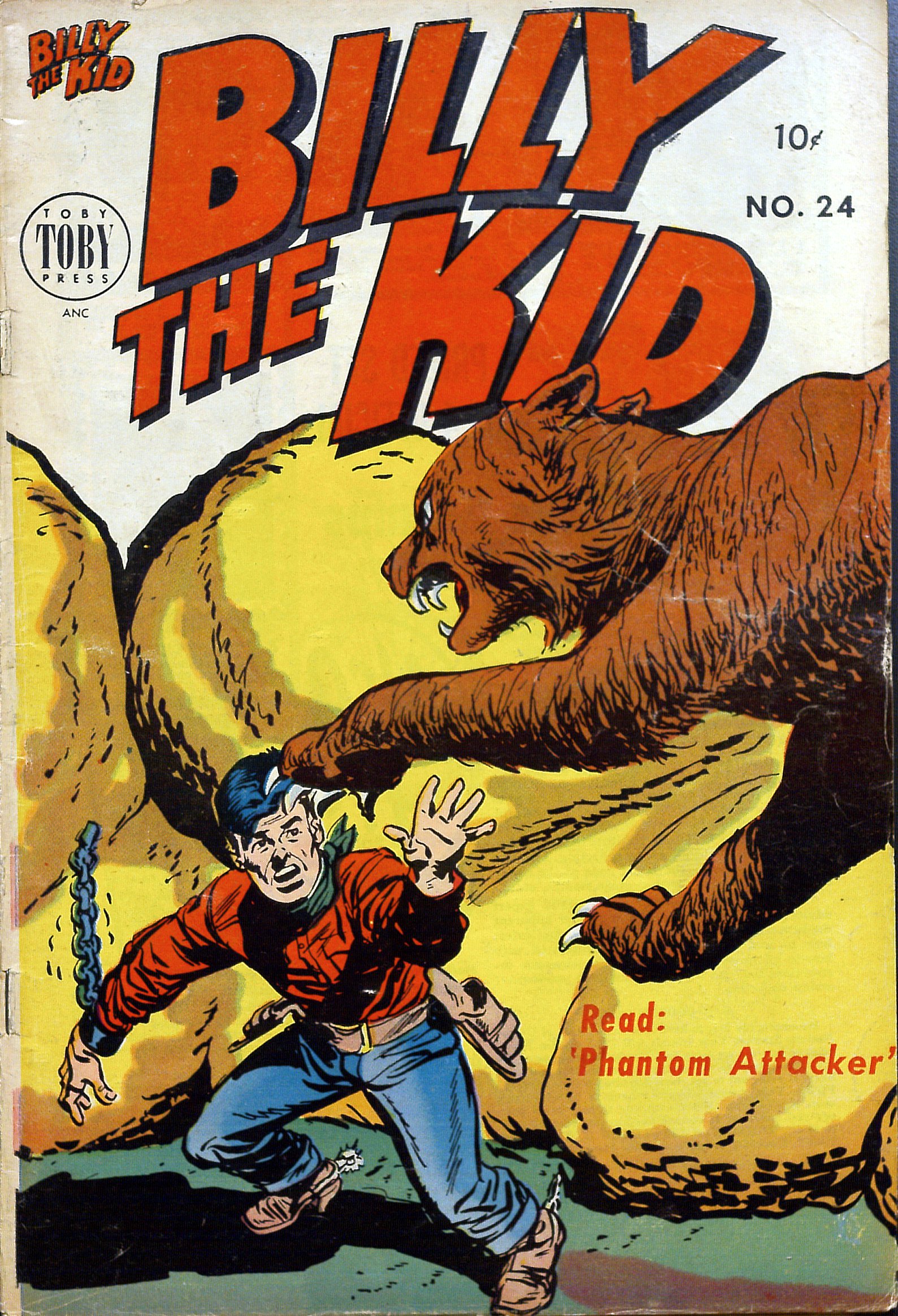 Read online Billy the Kid Adventure Magazine comic -  Issue #24 - 1