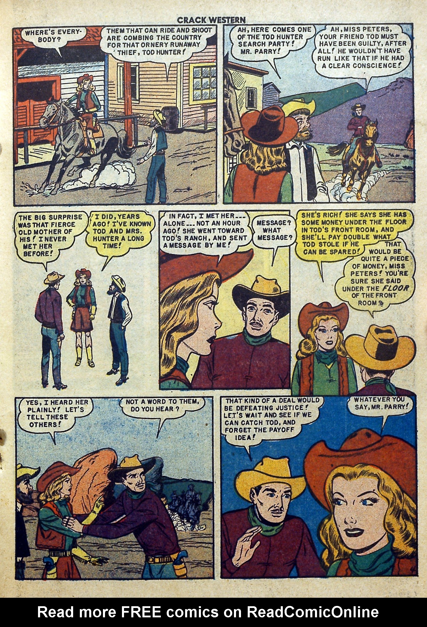 Read online Crack Western comic -  Issue #67 - 15