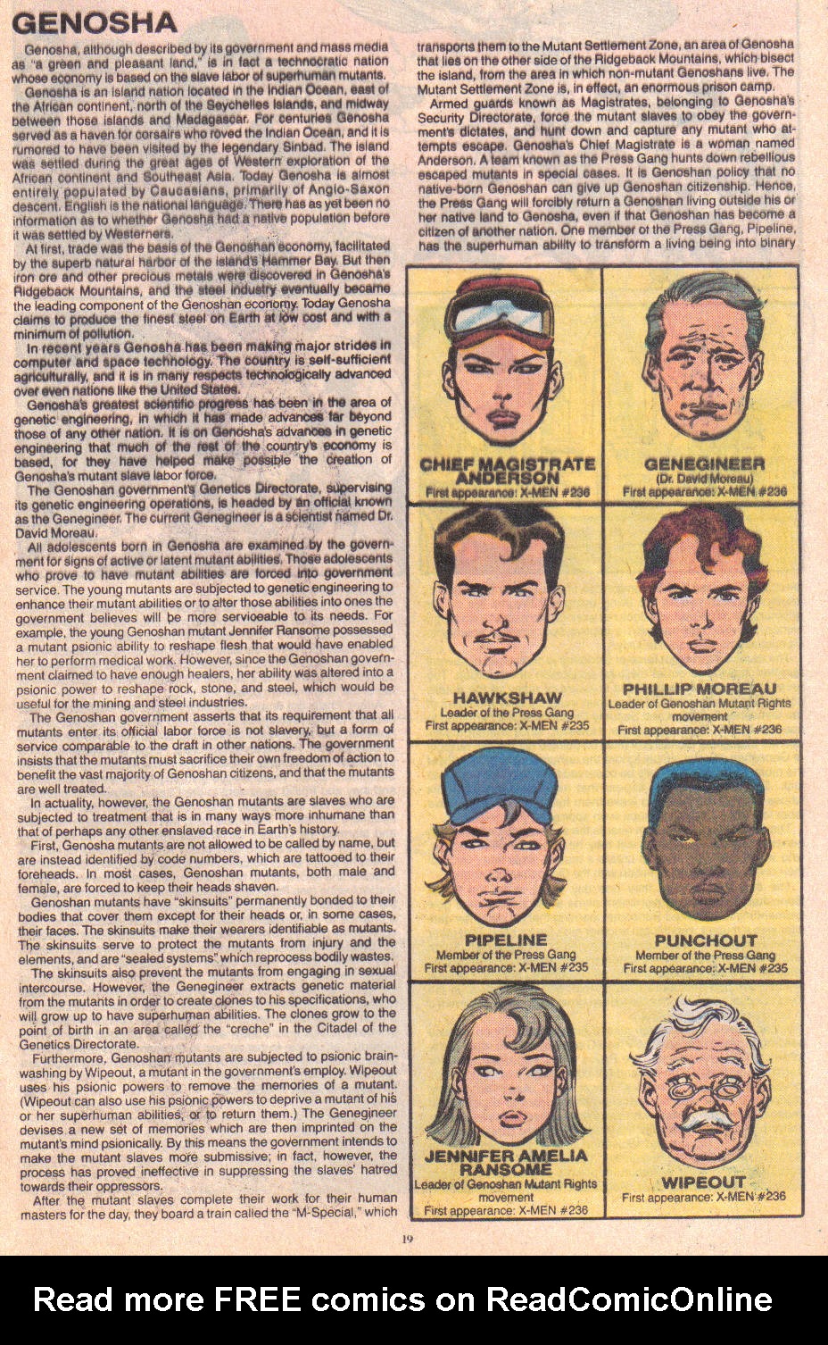Read online The Official Handbook of the Marvel Universe: Update '89 comic -  Issue #3 - 21