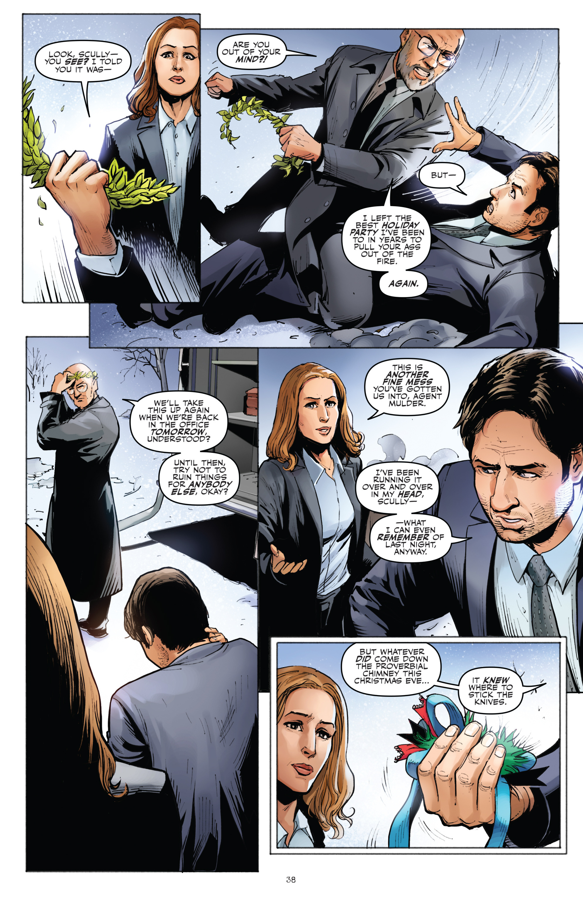 Read online The X-Files X-Mas Special comic -  Issue # Full - 40