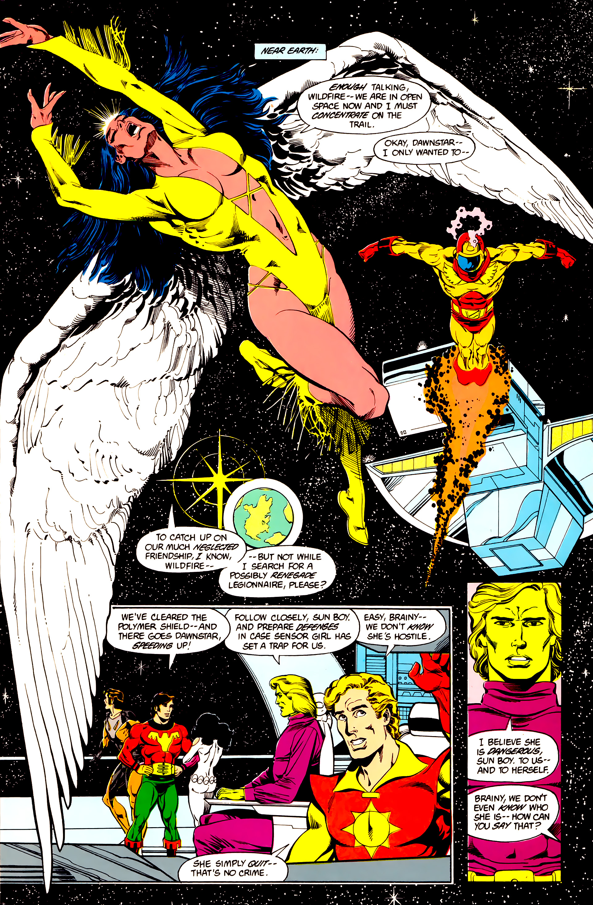 Read online Legion of Super-Heroes (1984) comic -  Issue #25 - 5