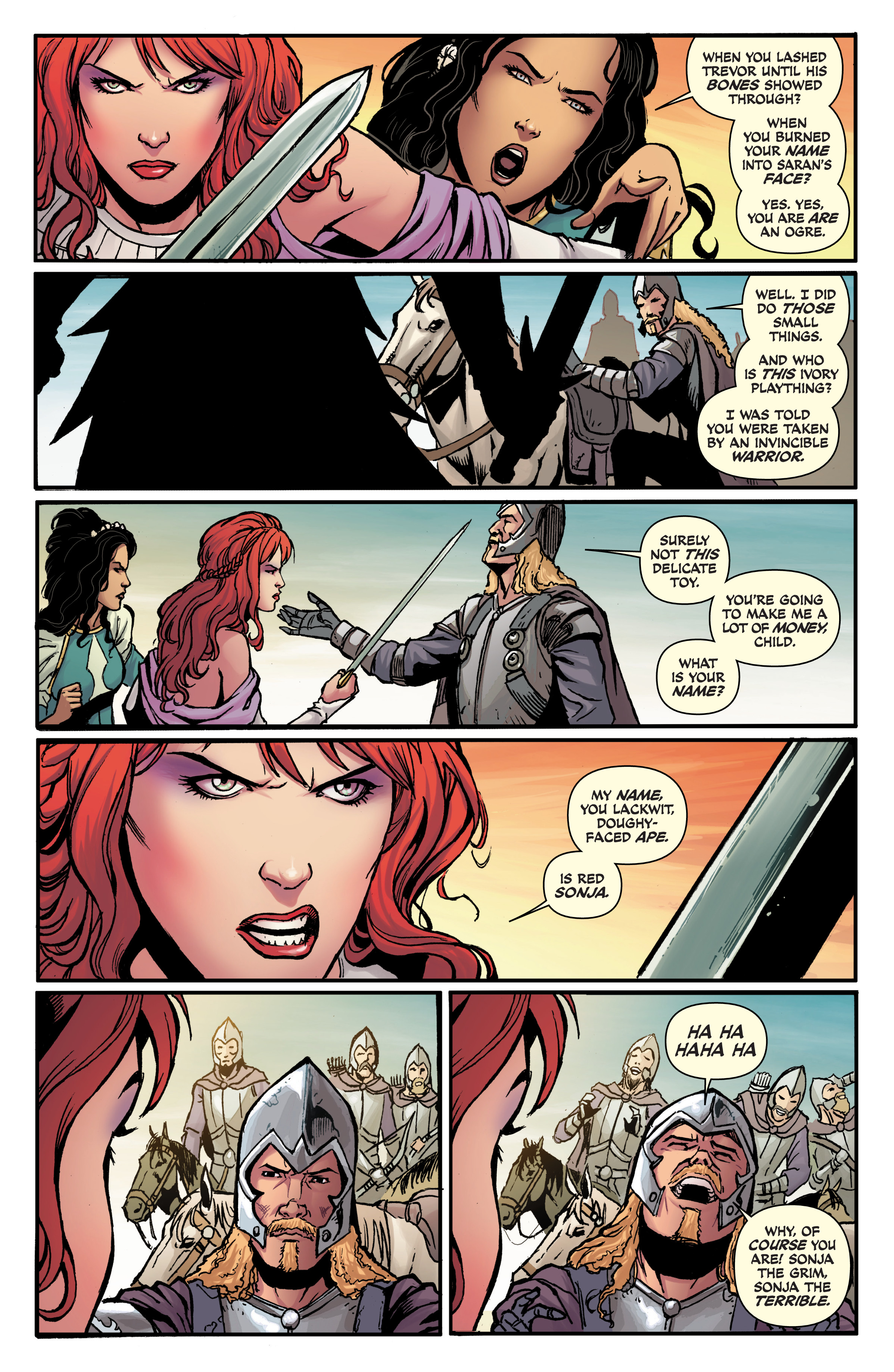 Read online Red Sonja (2013) comic -  Issue # _TPB Complete Gail Simone Red Sonja Omnibus (Part 3) - 11