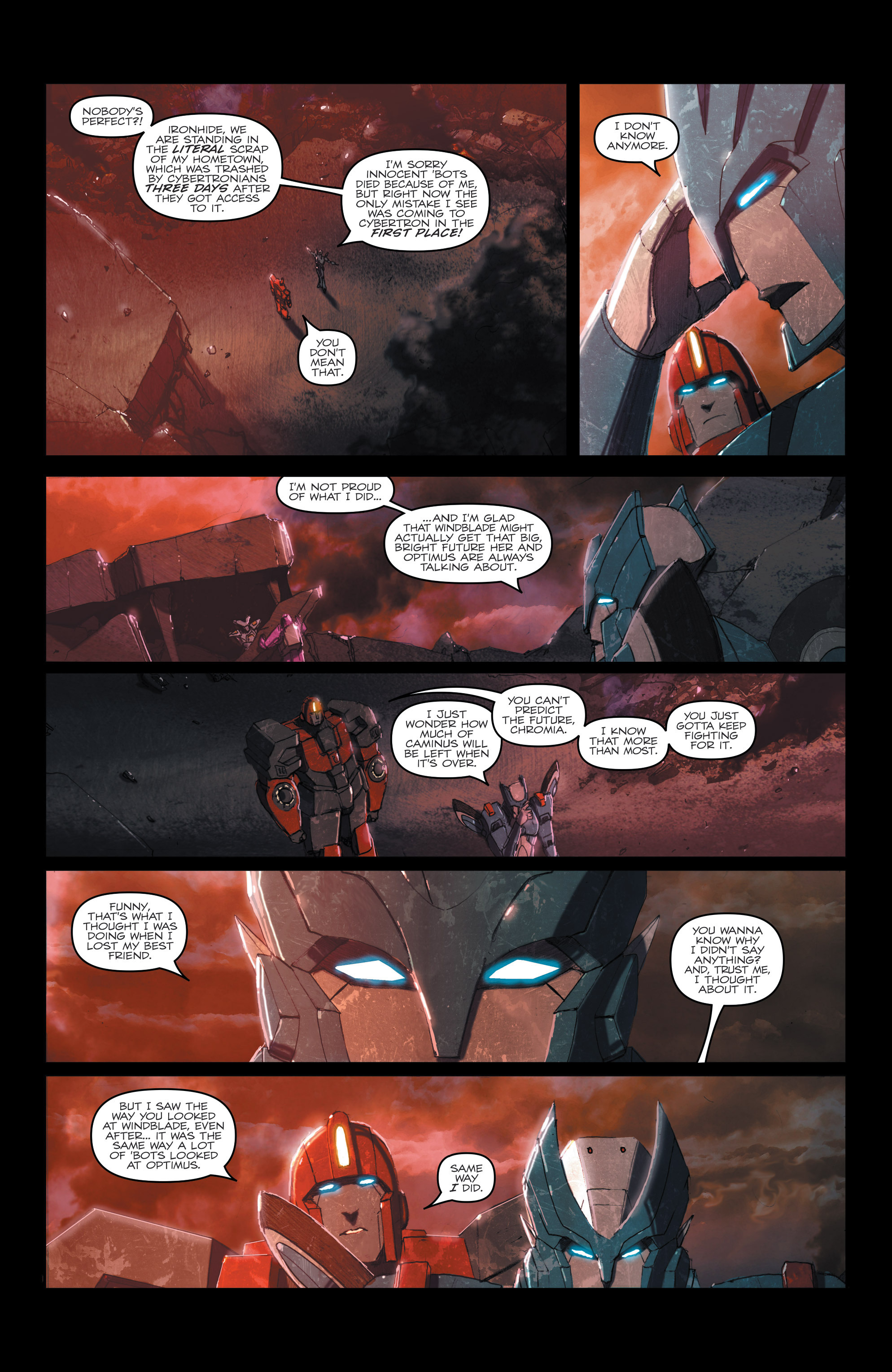 Read online The Transformers: Windblade (2015) comic -  Issue #2 - 8