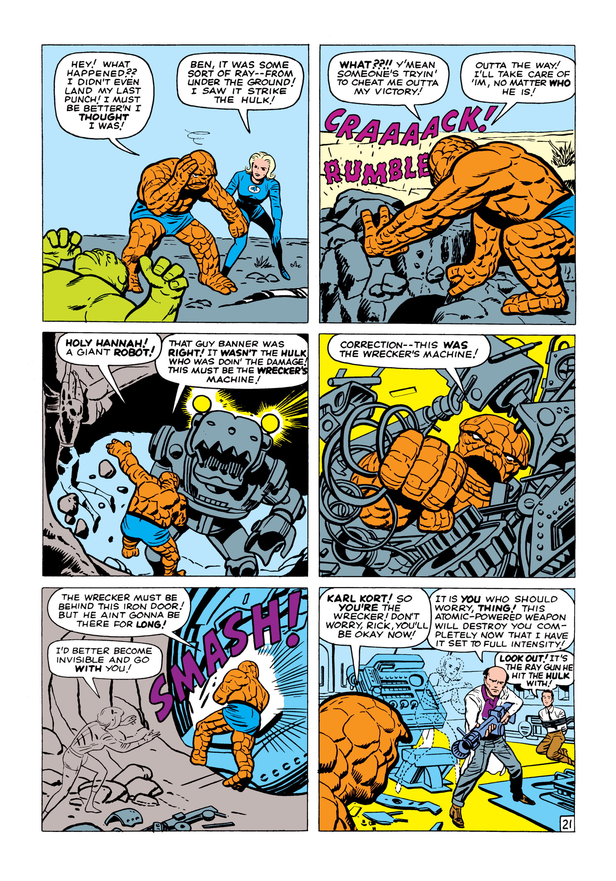 Read online Marvel Masterworks: The Fantastic Four comic -  Issue # TPB 2 (Part 1) - 51