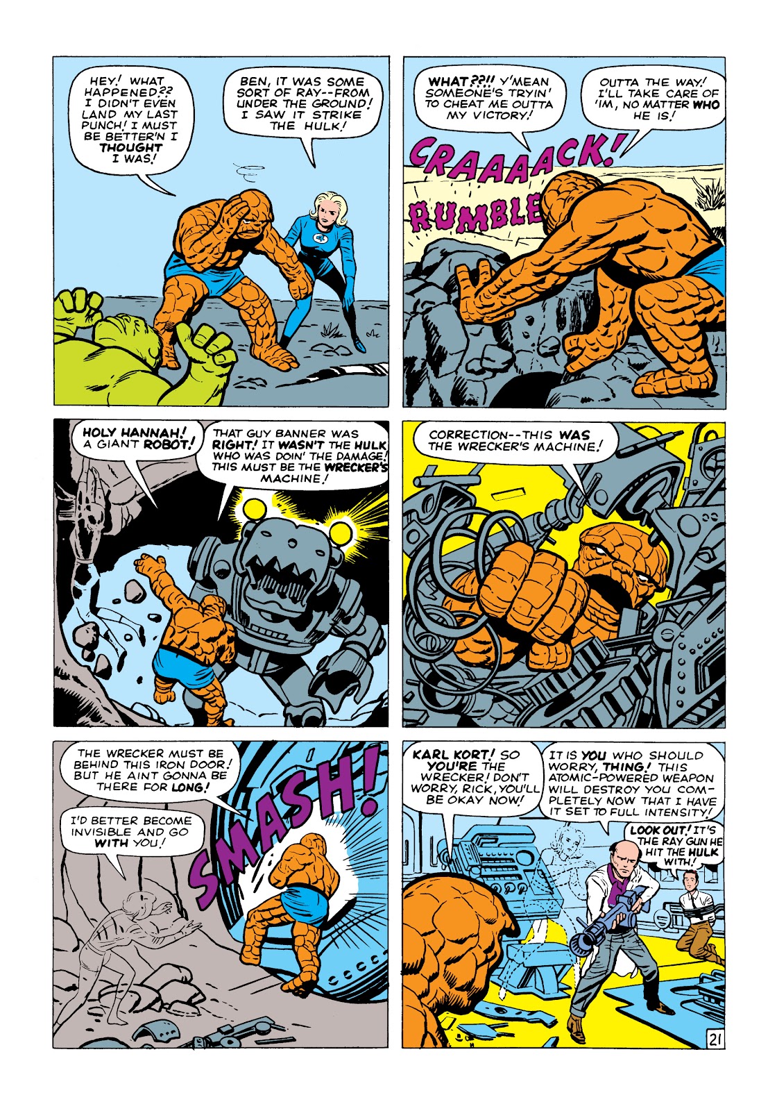Read online Marvel Masterworks: The Fantastic Four comic - Issue # TPB 2 (Part 1) - 51