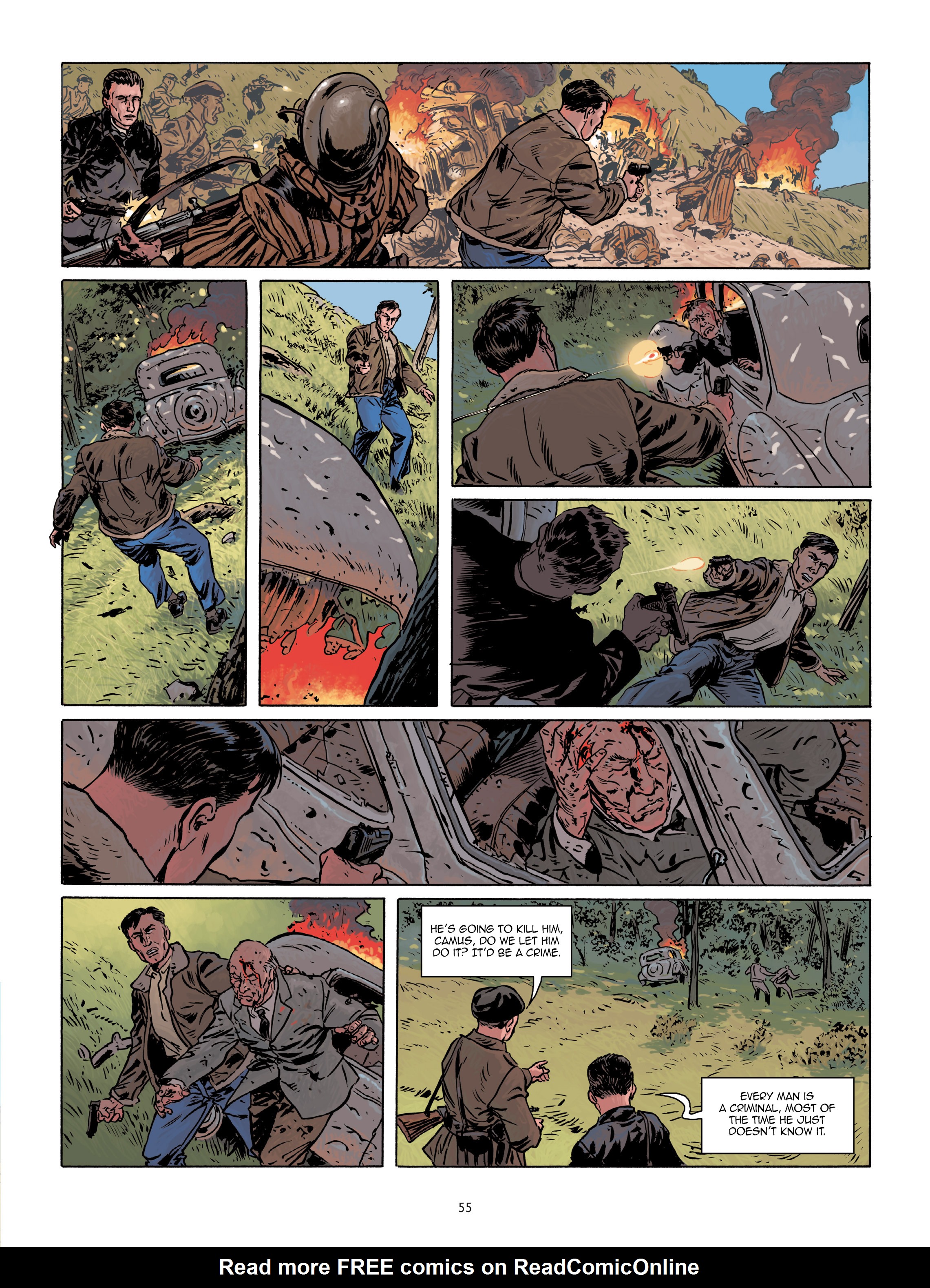 Read online D-Day comic -  Issue #21 - 56