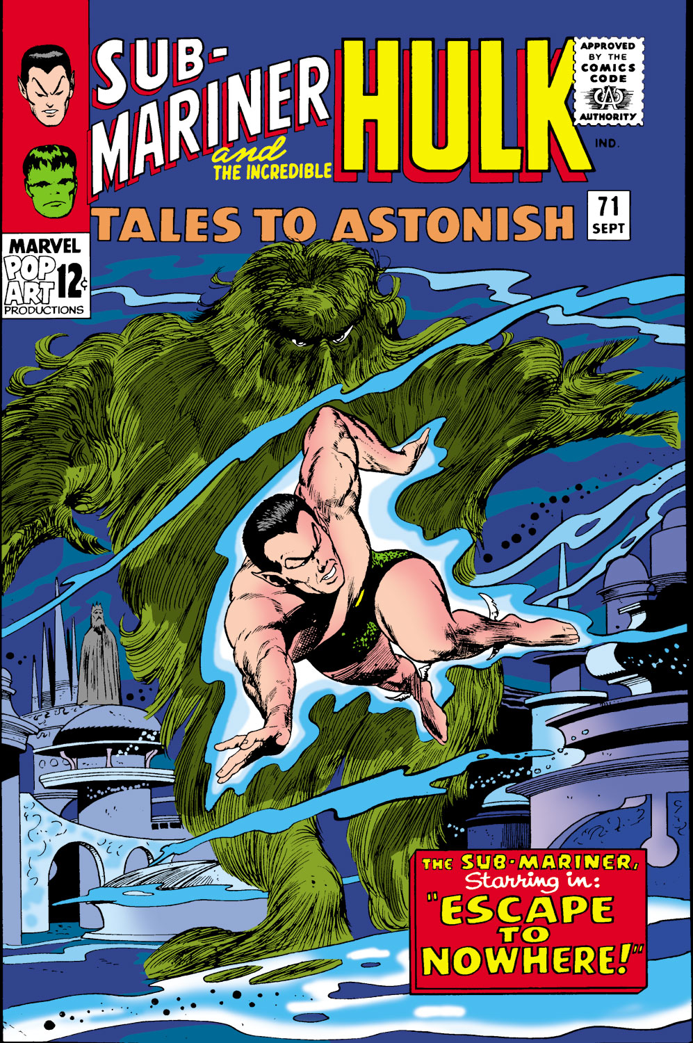 Read online Tales to Astonish (1959) comic -  Issue #71 - 1