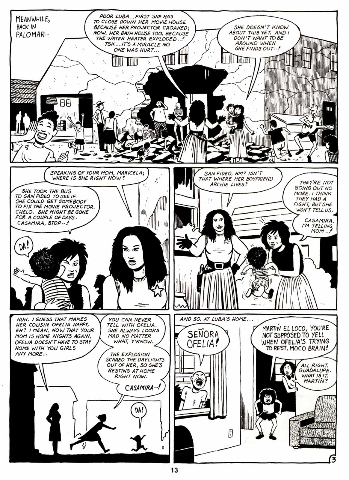 Read online Love and Rockets (1982) comic -  Issue #7 - 15