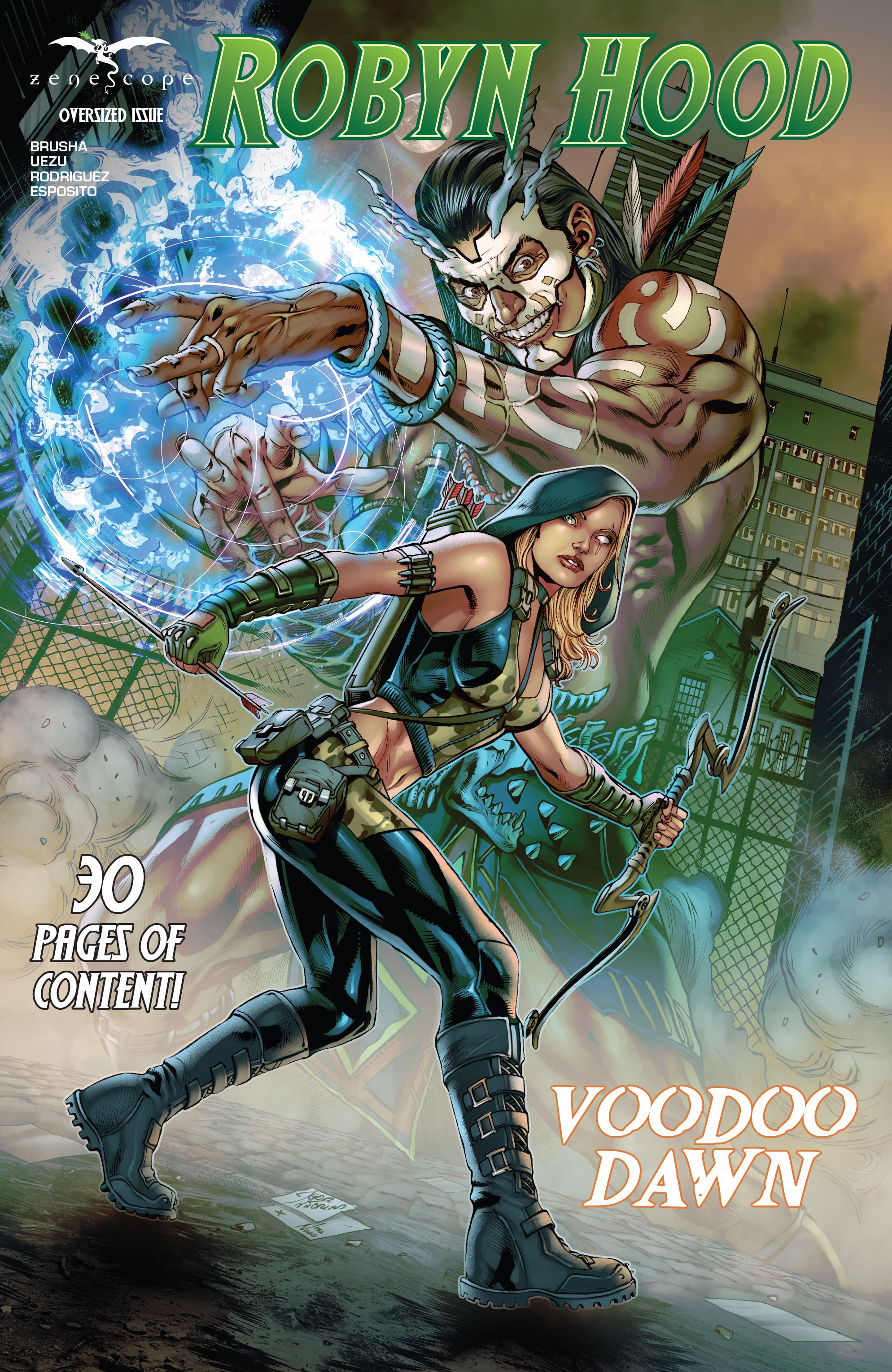 Read online Robyn Hood: Voodoo Dawn comic -  Issue # Full - 1