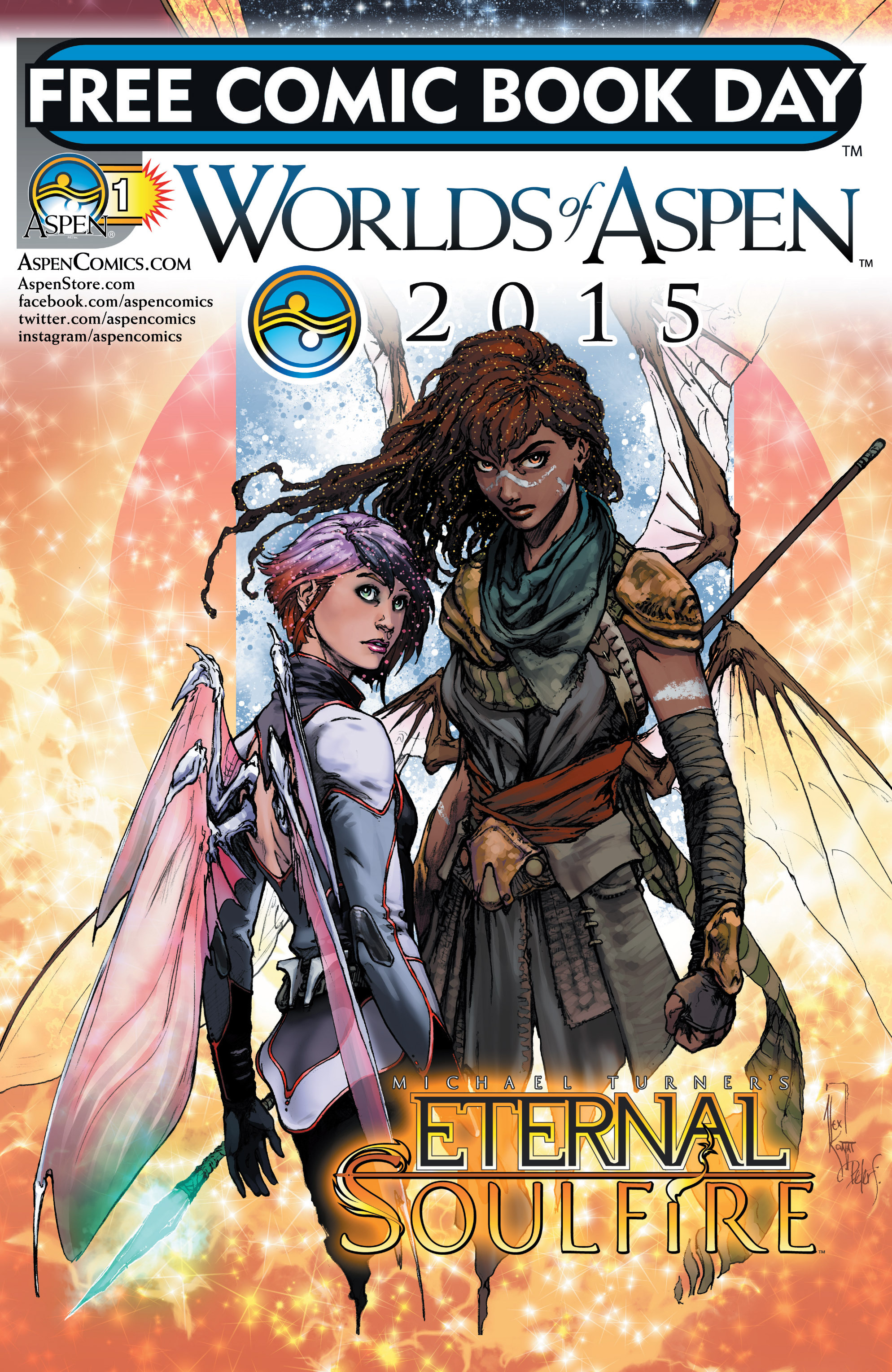 Read online Free Comic Book Day 2015 comic -  Issue # Worlds of Aspen - 1