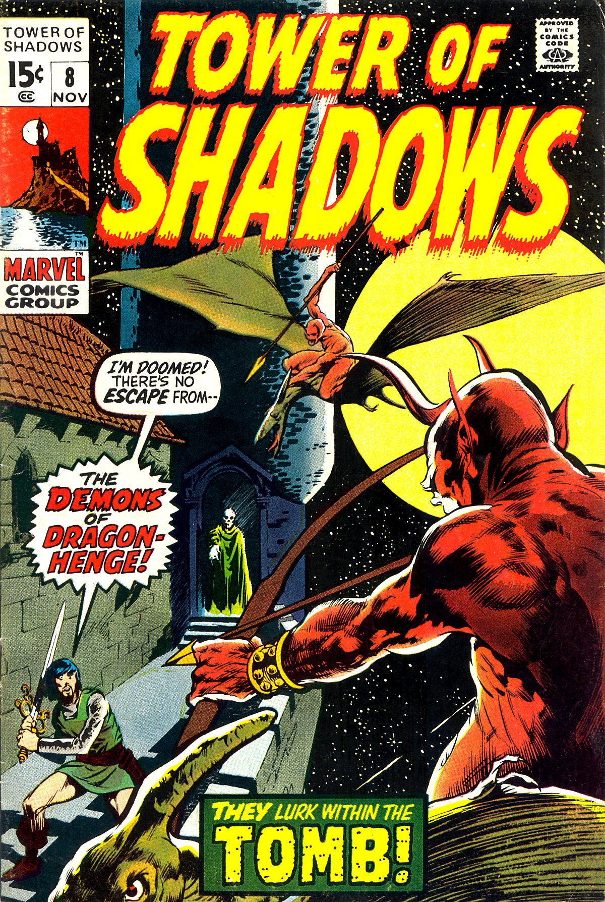 Read online Tower of Shadows comic -  Issue #8 - 1