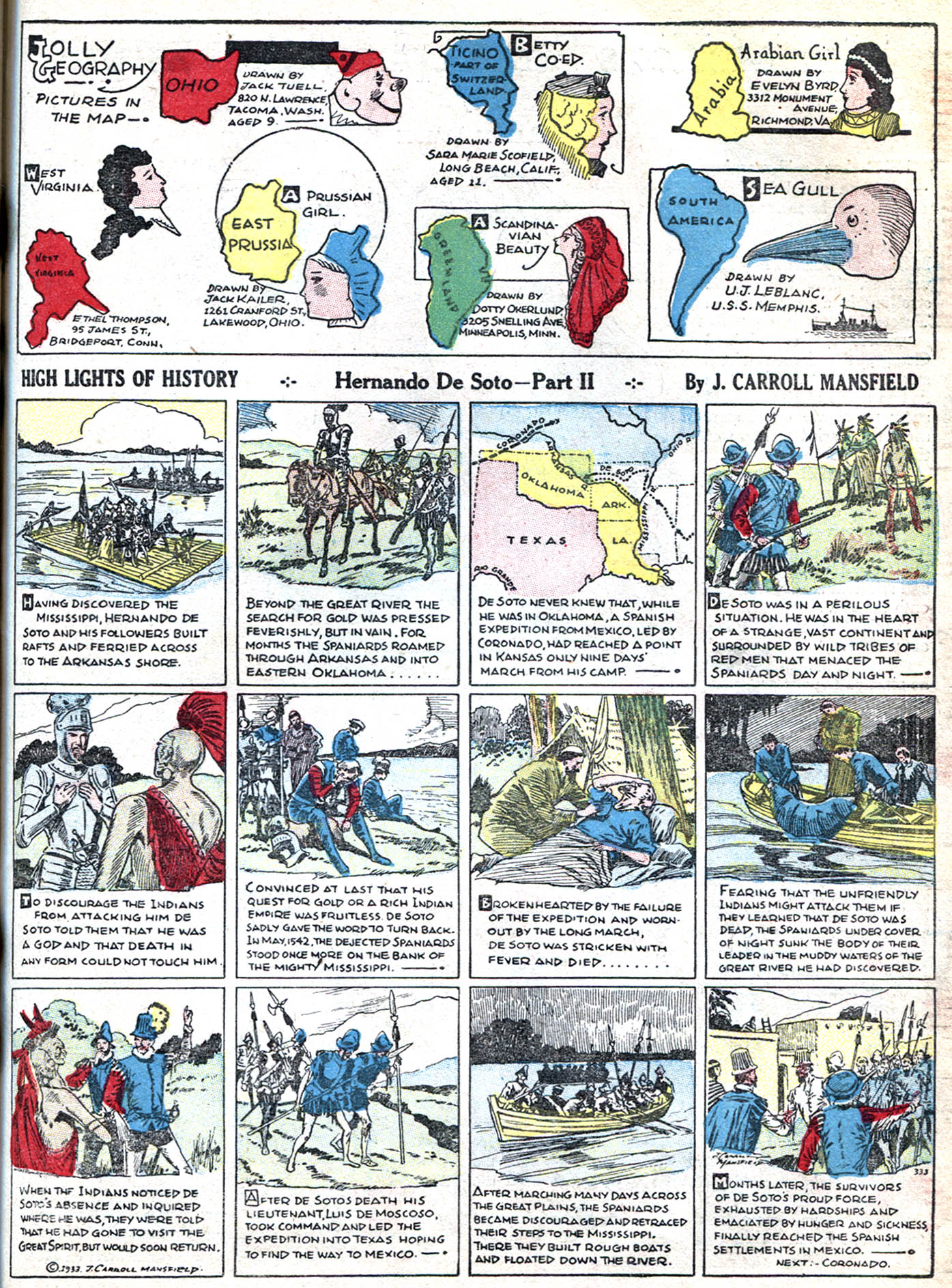 Read online Famous Funnies comic -  Issue #4 - 45