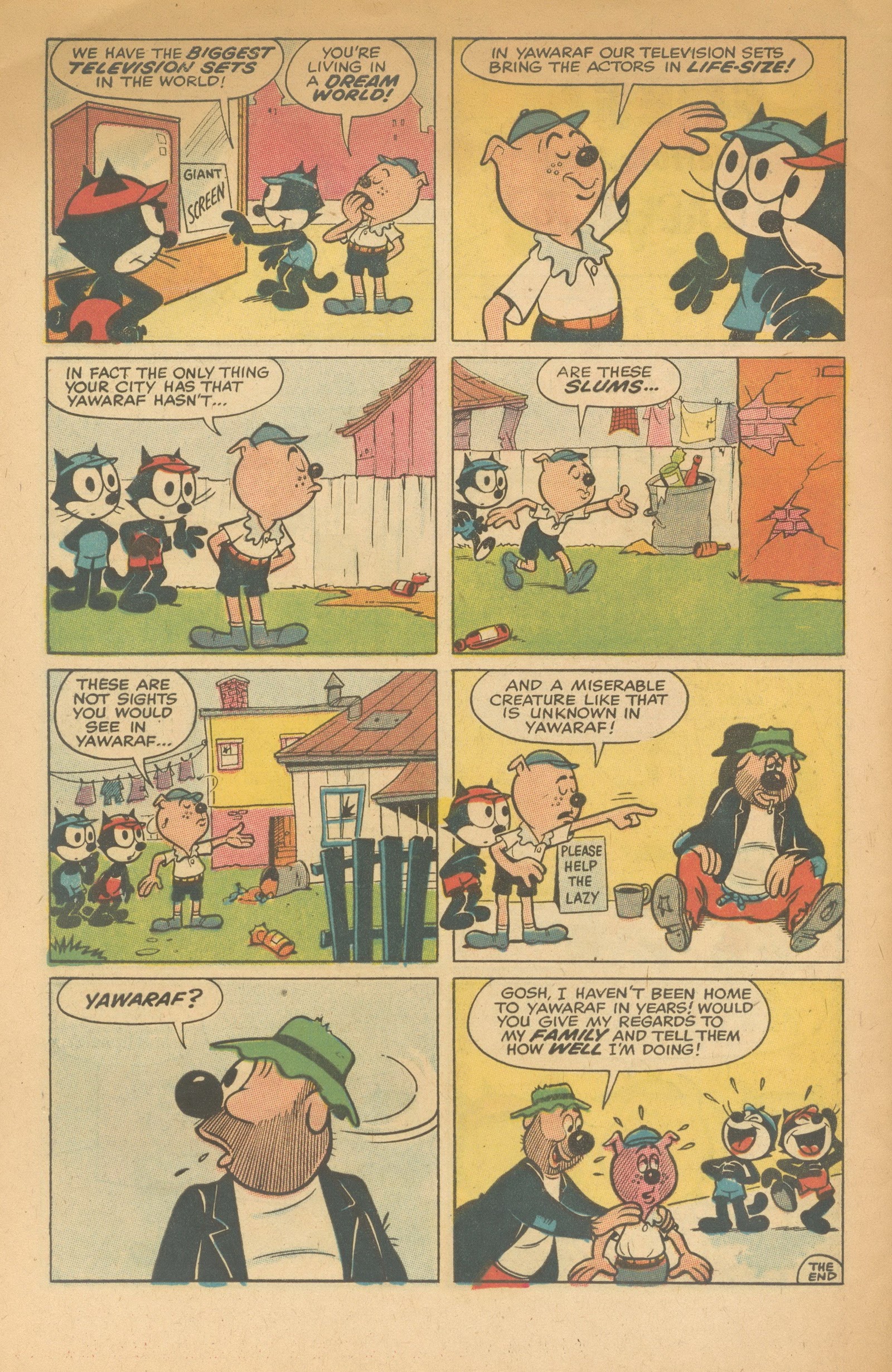 Read online Felix the Cat (1955) comic -  Issue #98 - 32
