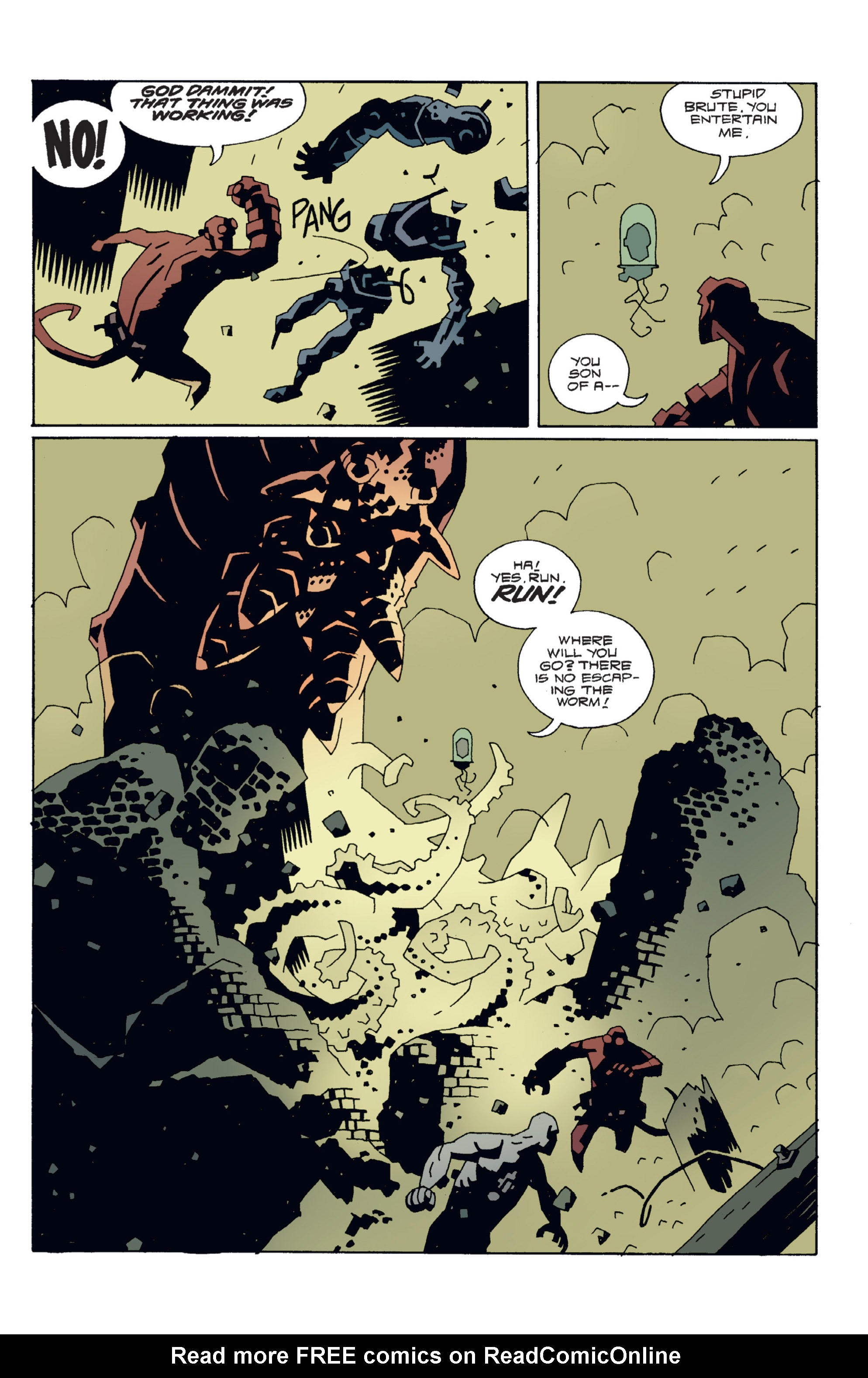 Read online Hellboy comic -  Issue #5 - 108