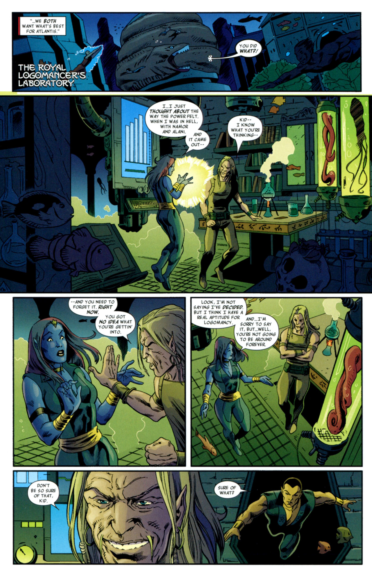 Read online Namor: The First Mutant comic -  Issue #9 - 11