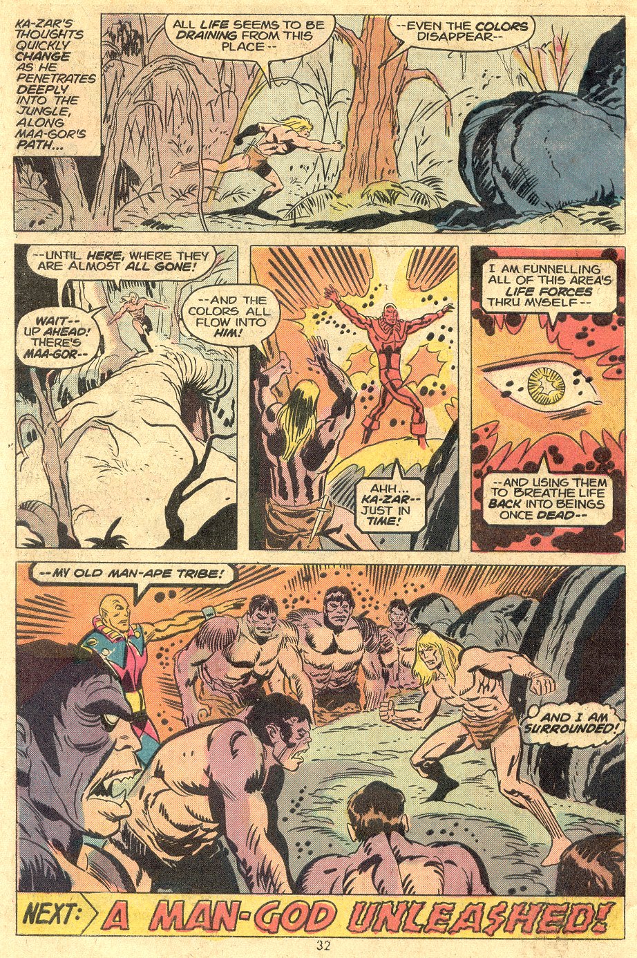Read online Ka-Zar comic -  Issue #4 - 23