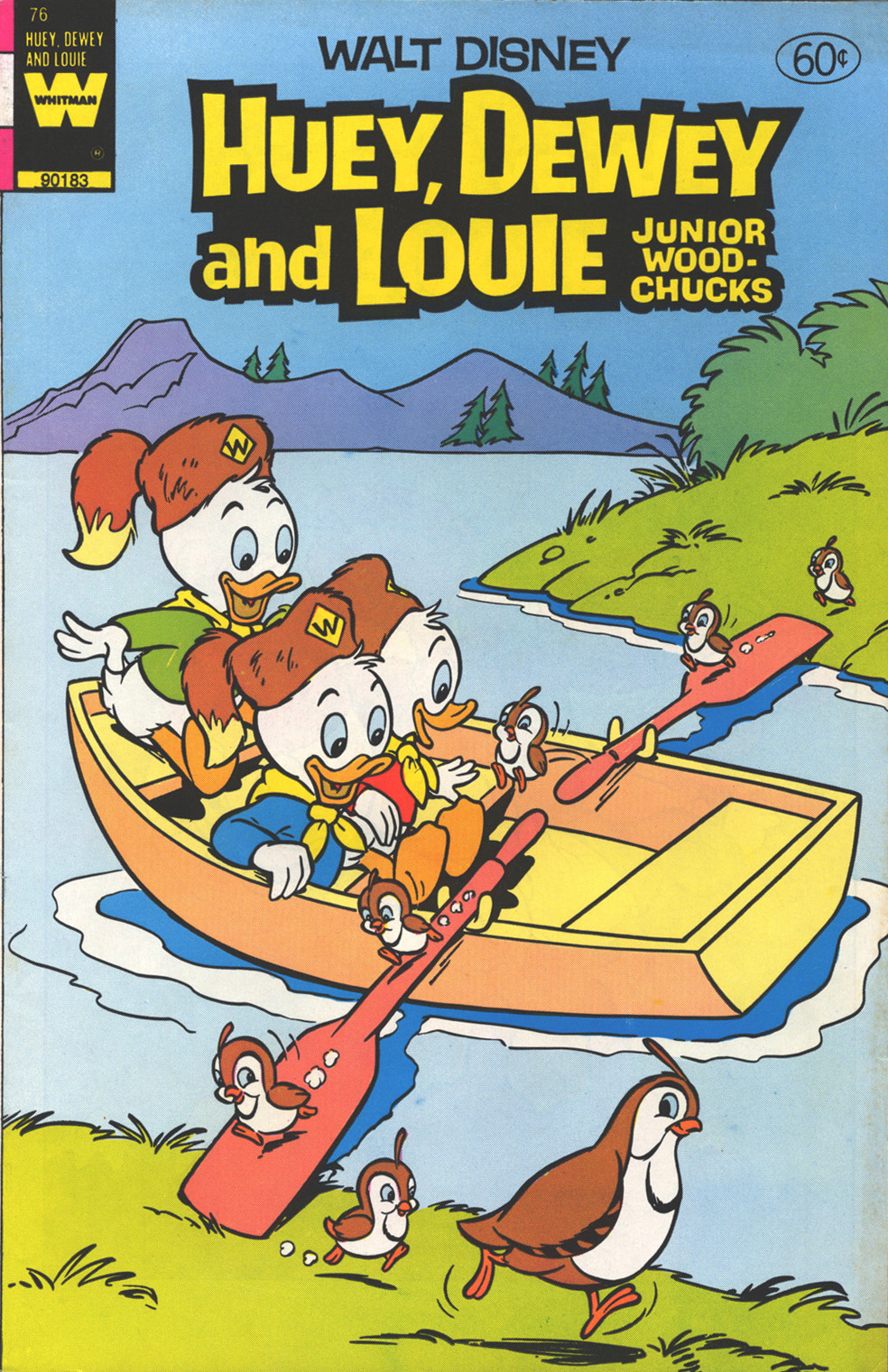 Read online Huey, Dewey, and Louie Junior Woodchucks comic -  Issue #76 - 1
