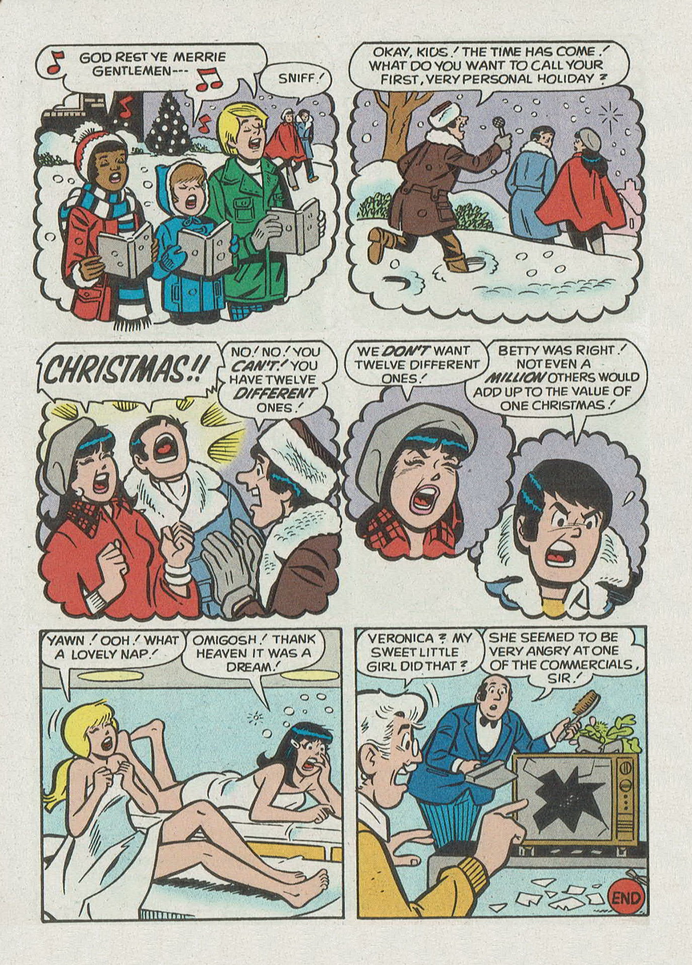 Read online Archie's Holiday Fun Digest comic -  Issue #8 - 62