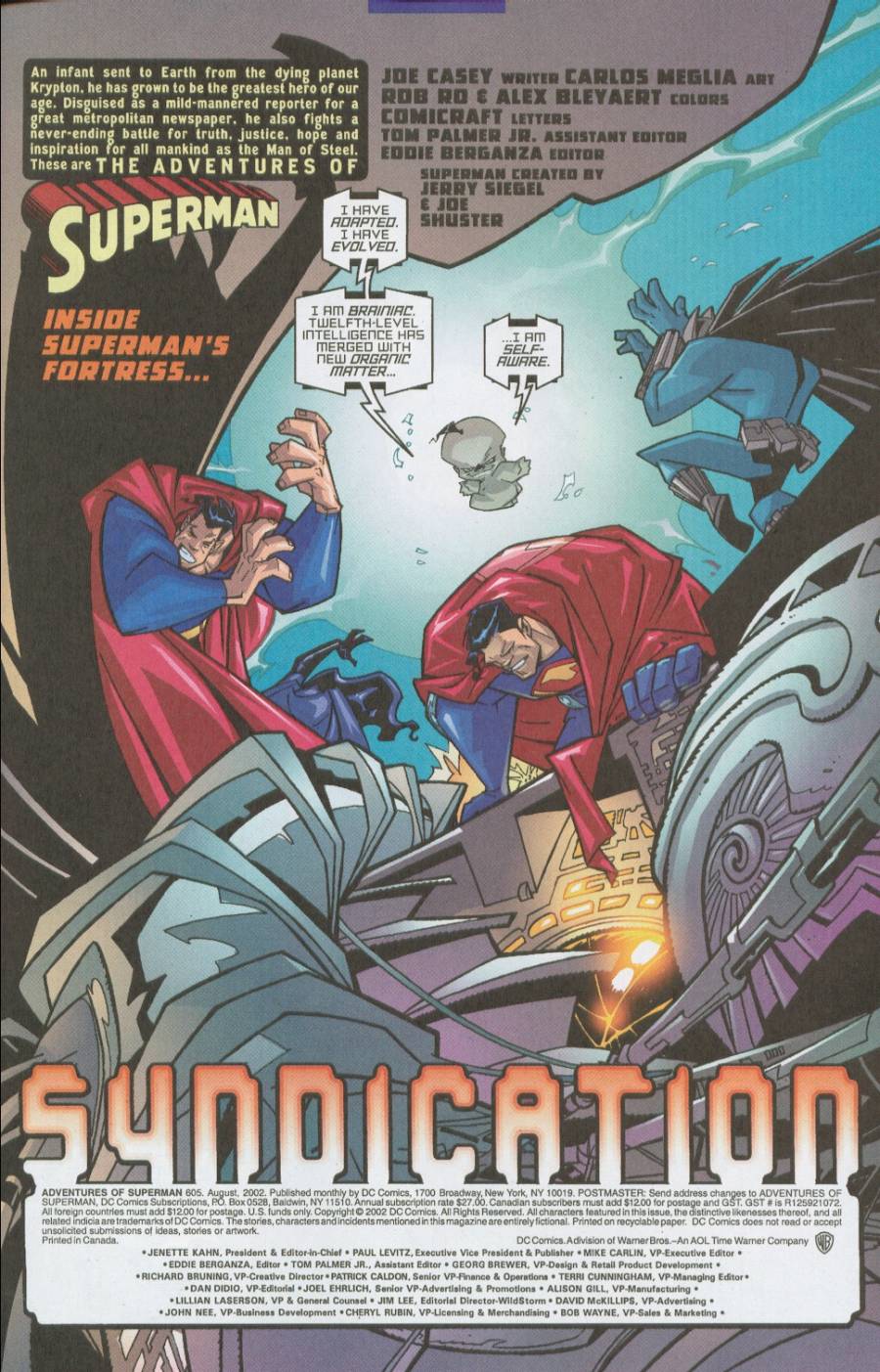 Read online Adventures of Superman (1987) comic -  Issue #605 - 2